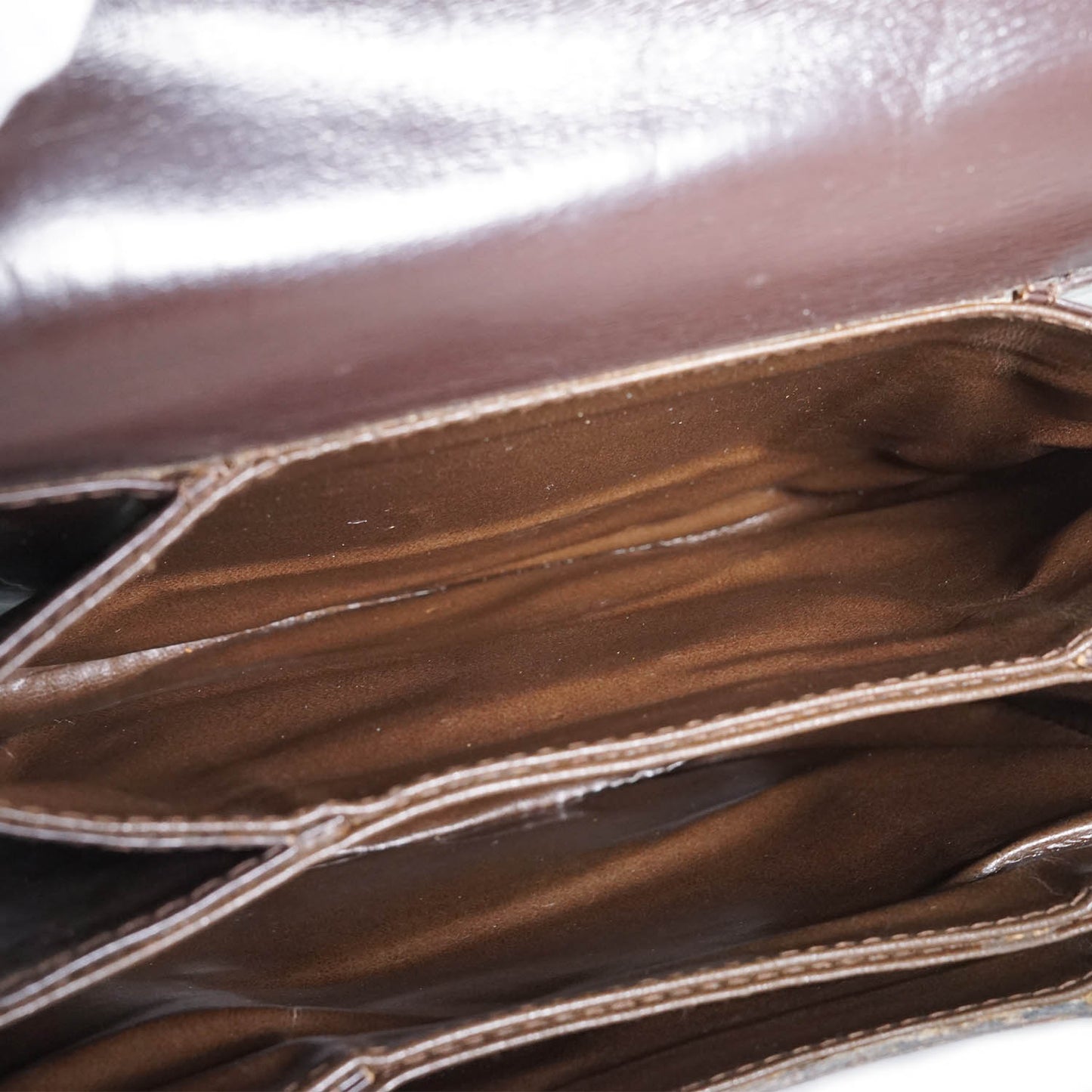 Vintage Zucca Flap Triple Pocket Shoulder Bag