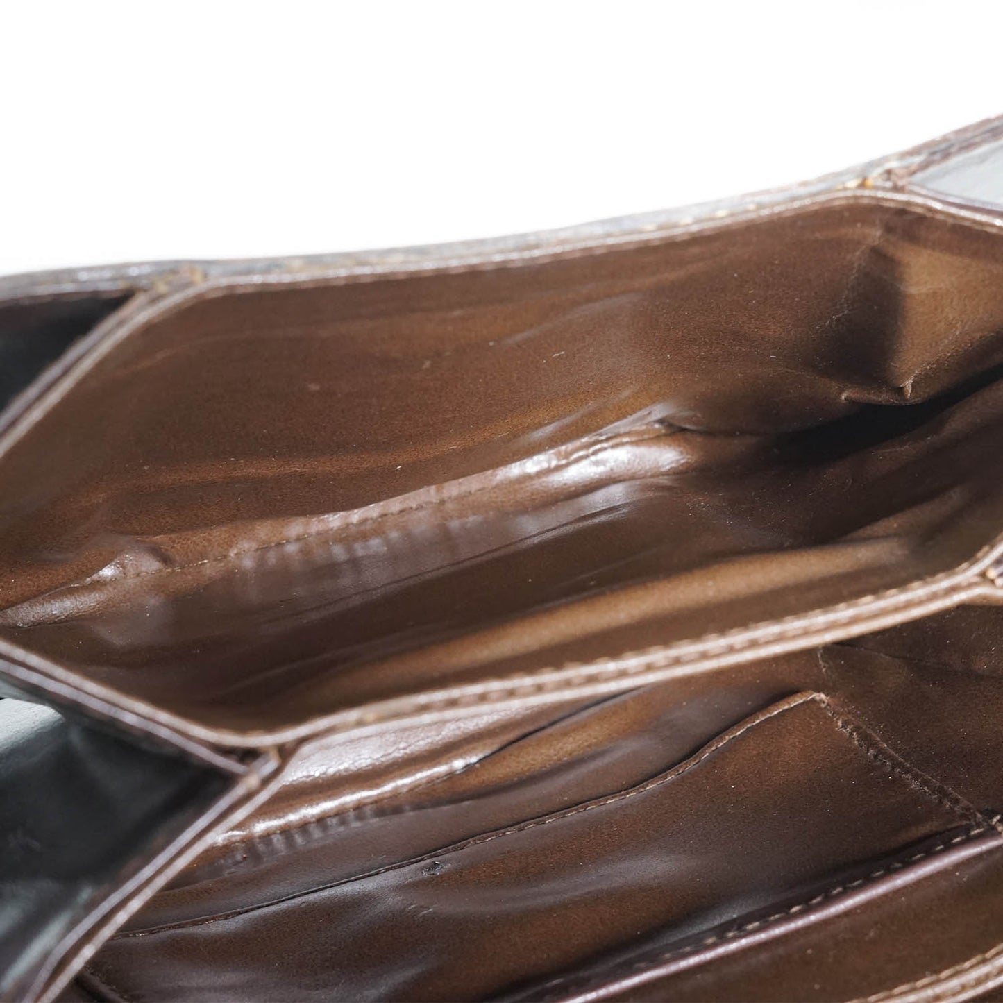 Vintage Zucca Flap Triple Pocket Shoulder Bag