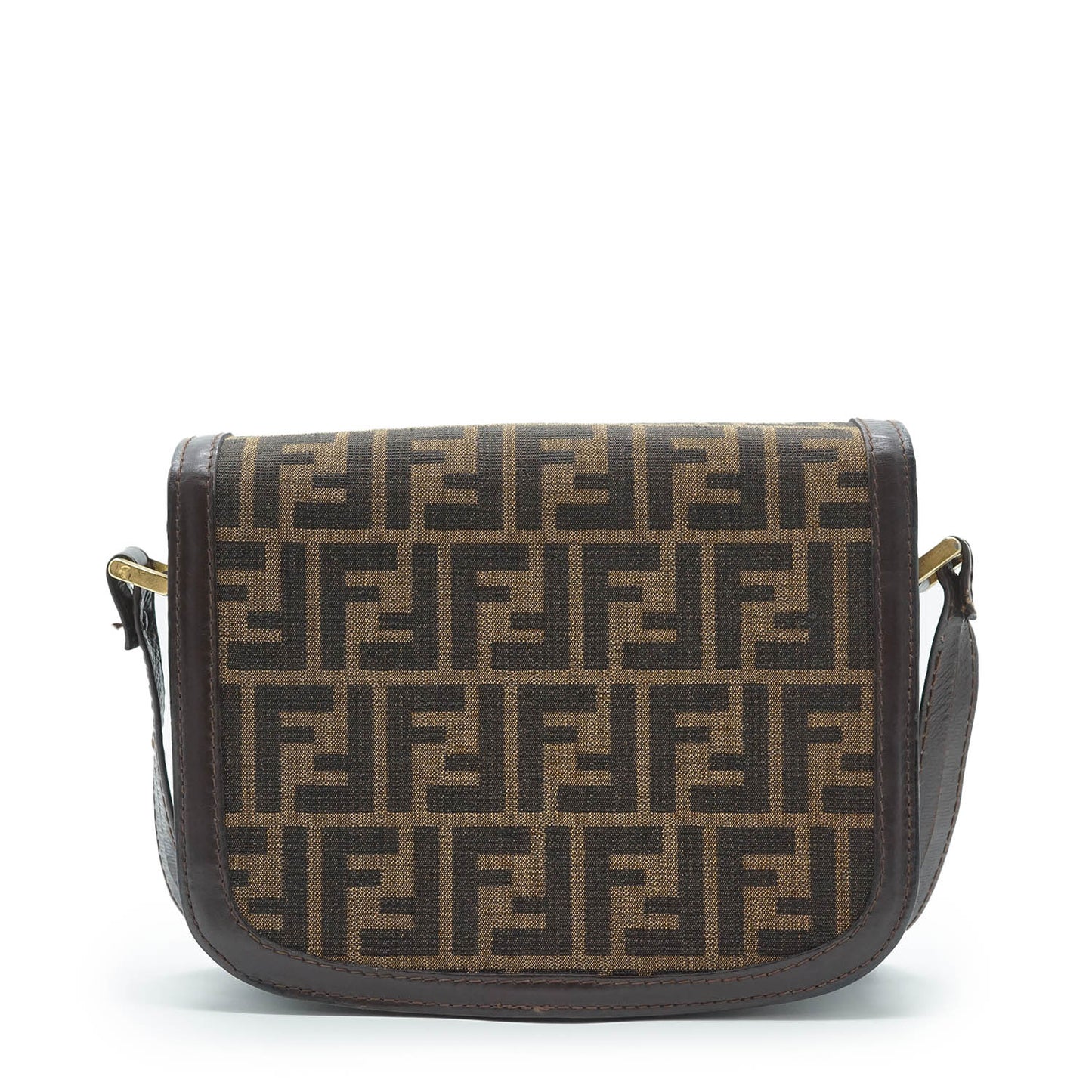 Vintage Zucca Flap Triple Pocket Shoulder Bag