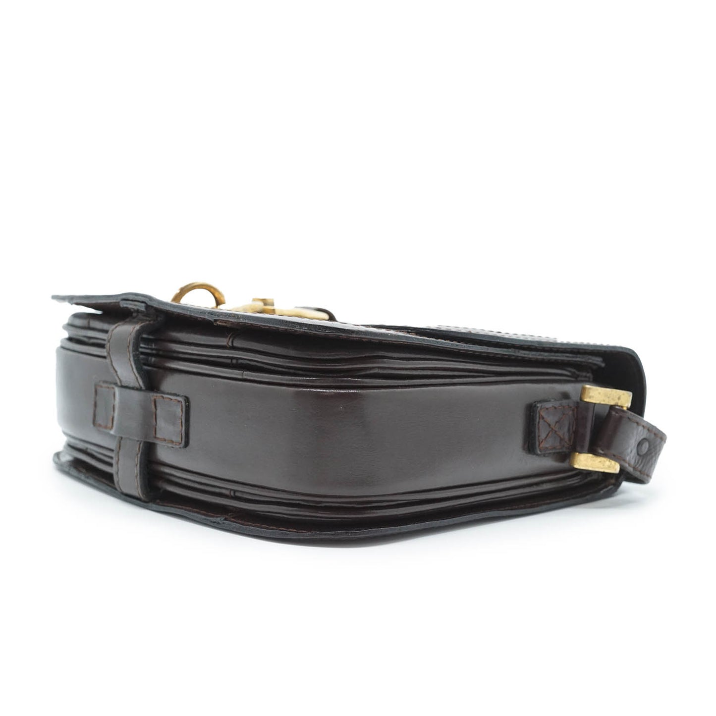 Vintage Zucca Flap Triple Pocket Shoulder Bag