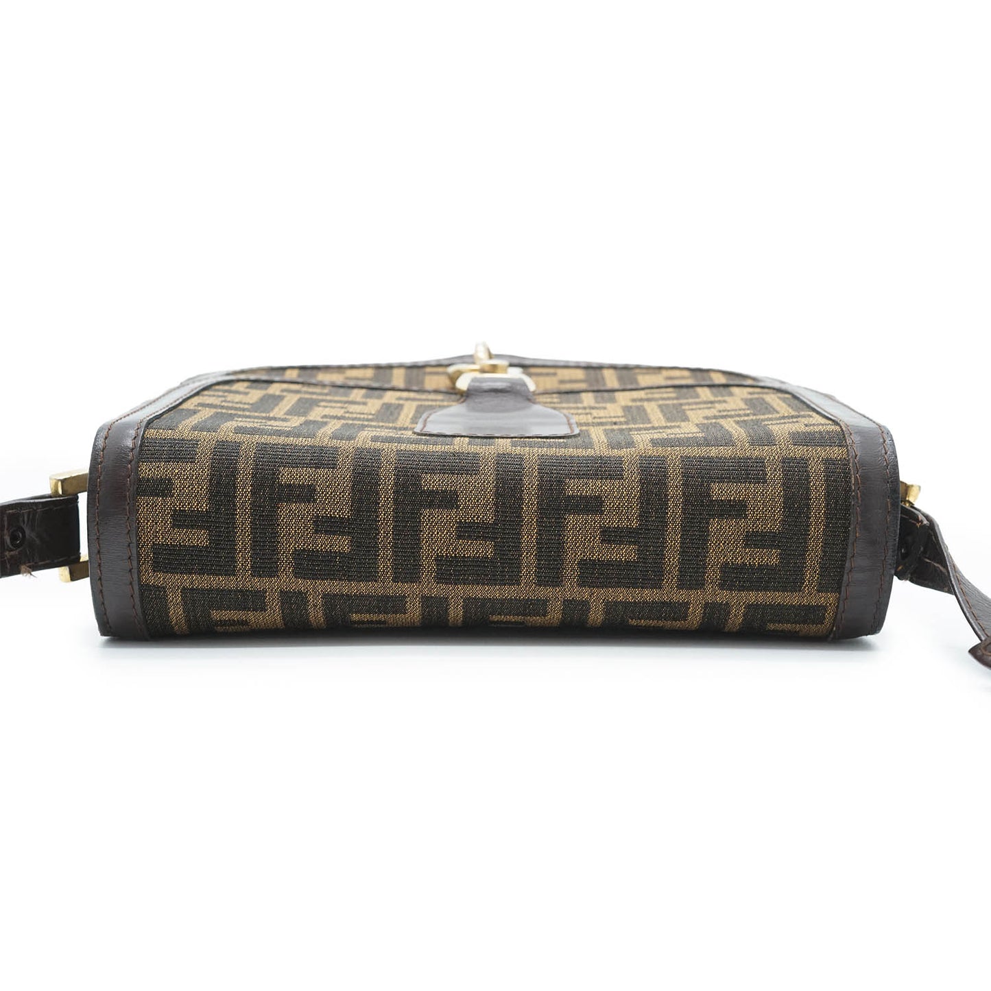 Vintage Zucca Flap Triple Pocket Shoulder Bag