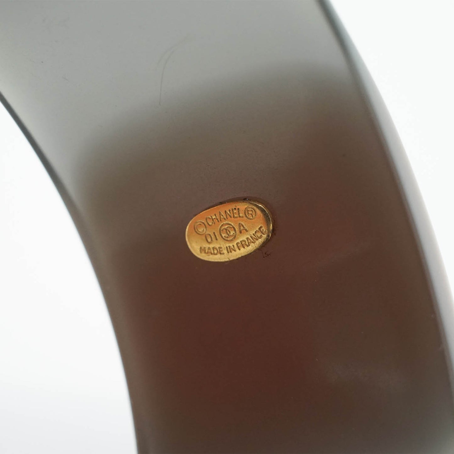 CC Logo Bicolor Bangle Bracelet