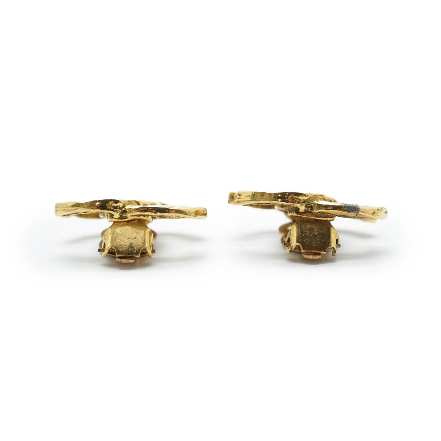 CC Logo Clip Earrings