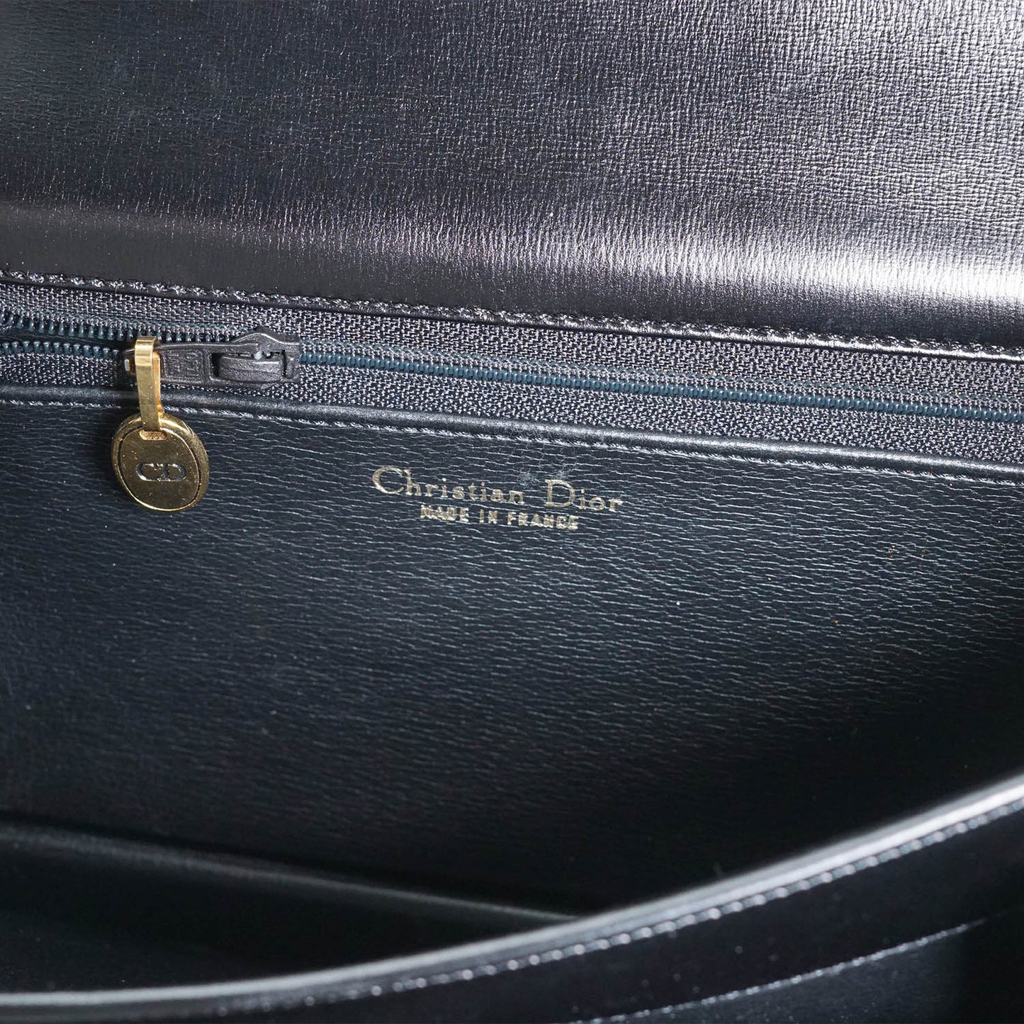 Vintage CD Logo Plate Top Handle Bag