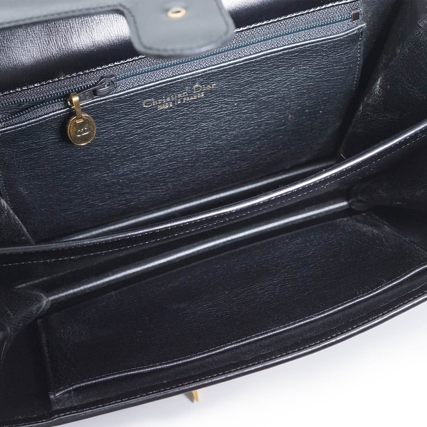 Vintage CD Logo Plate Top Handle Bag