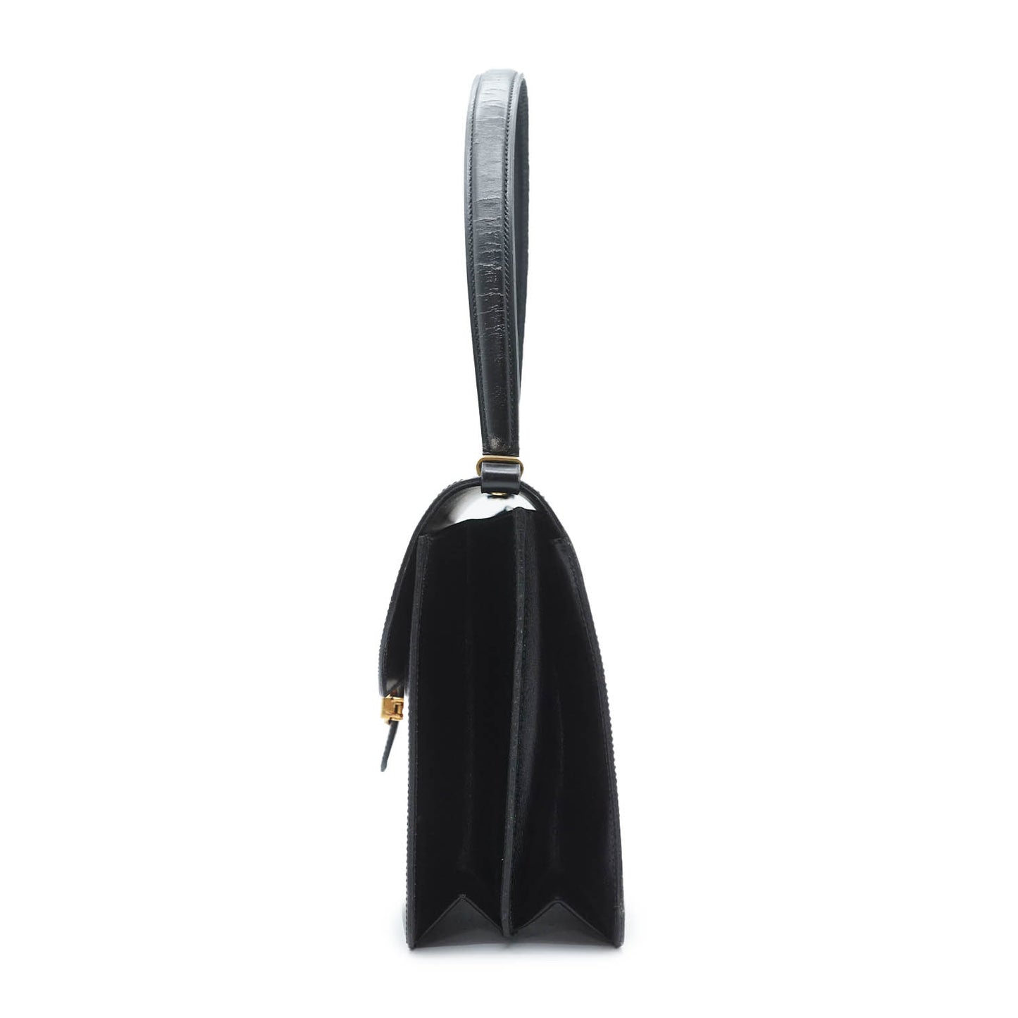 Vintage CD Logo Plate Top Handle Bag