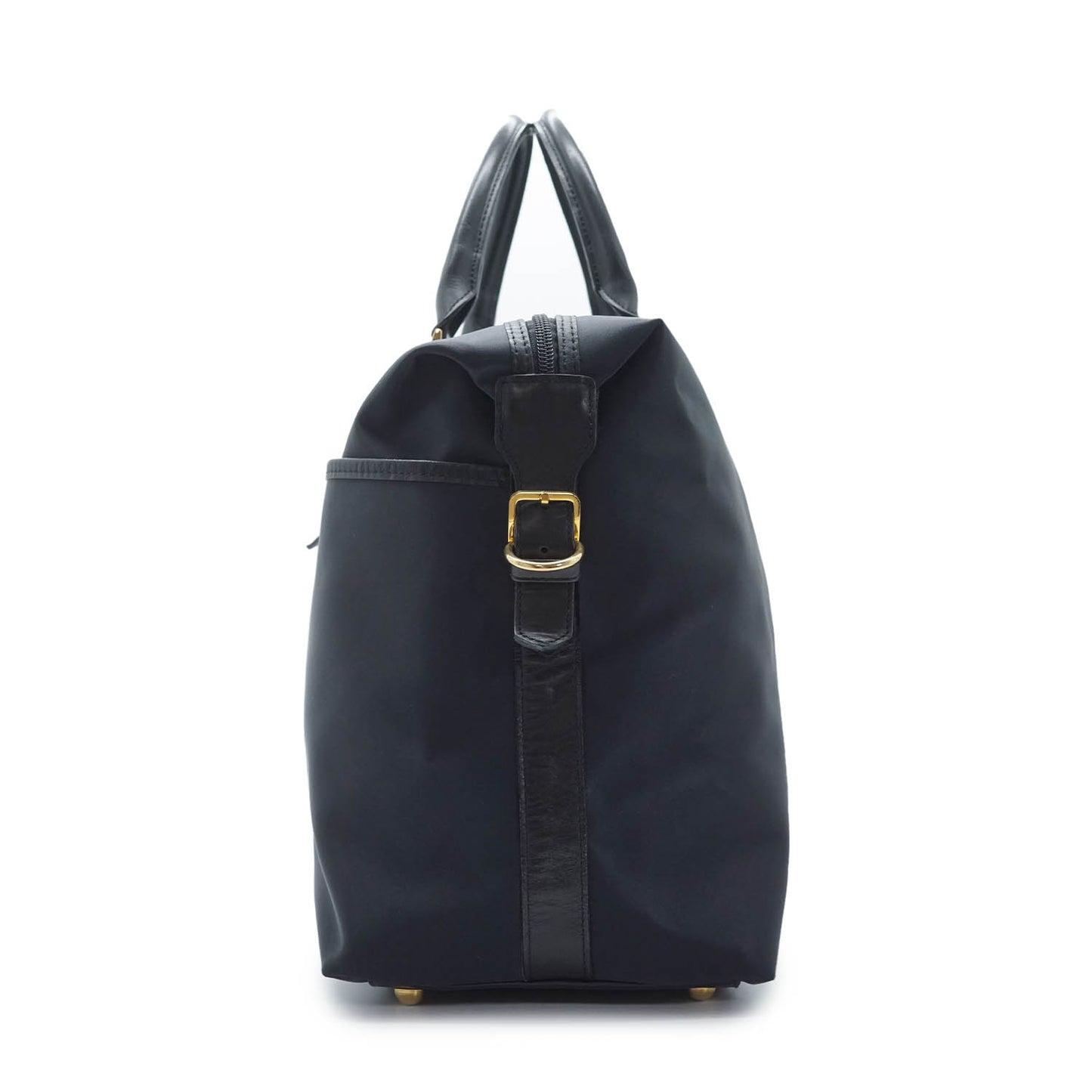 Y Line Flap Boston Bag