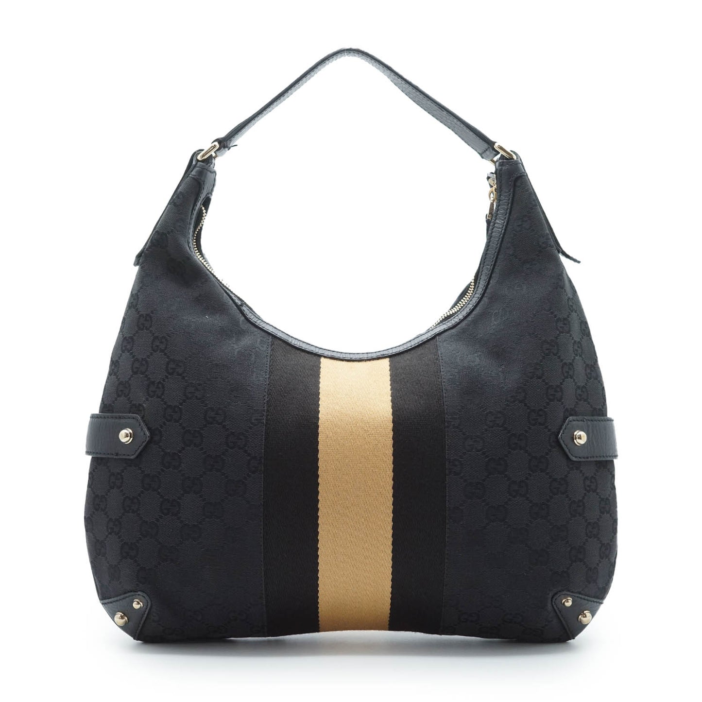 GG Canvas Horsebit Hobo Bag