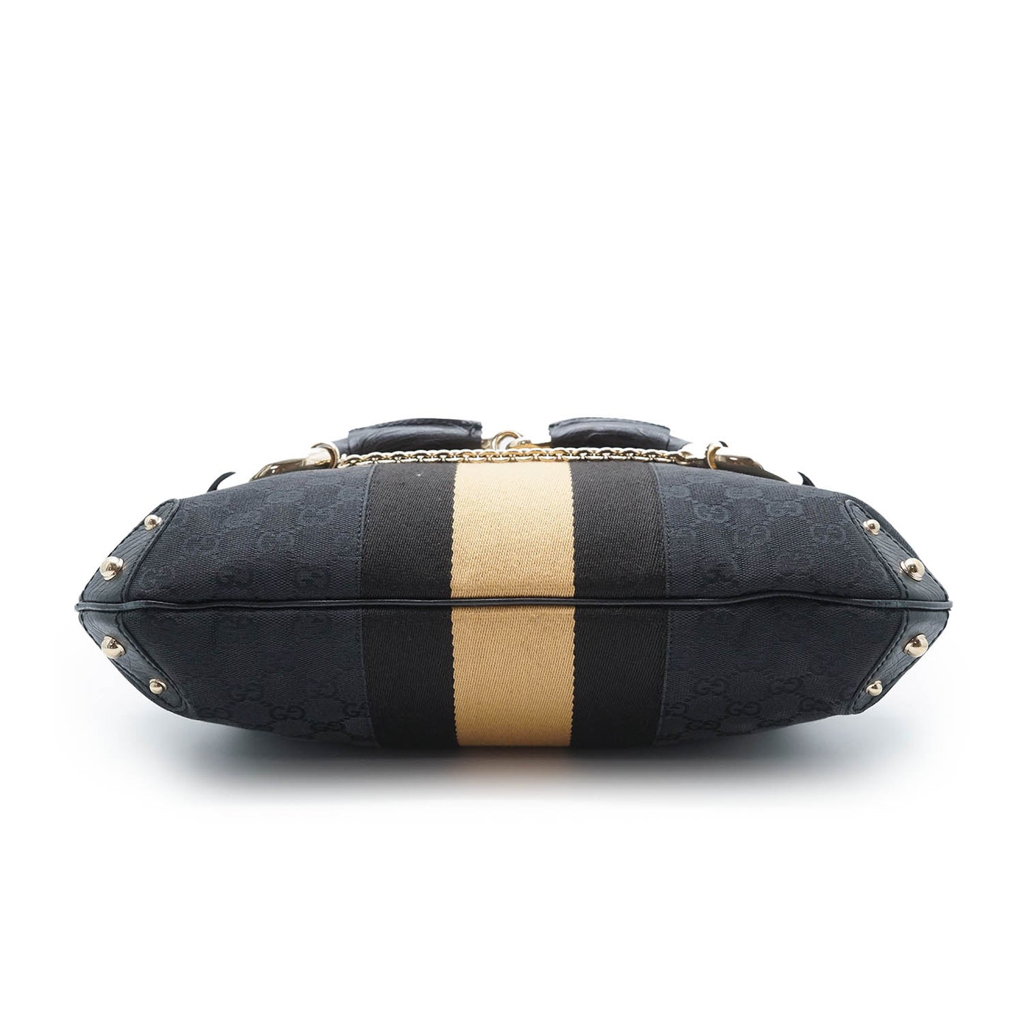 GG Canvas Horsebit Hobo Bag