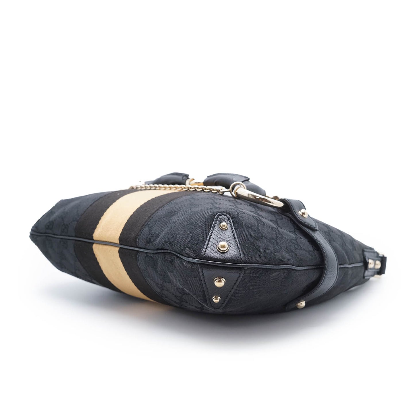 GG Canvas Horsebit Hobo Bag