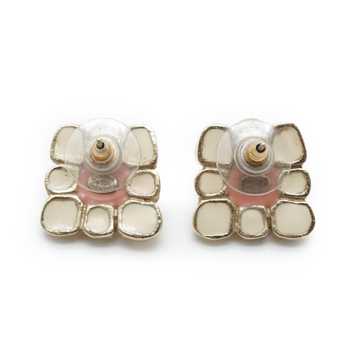 Coco Mark Flower Earrings