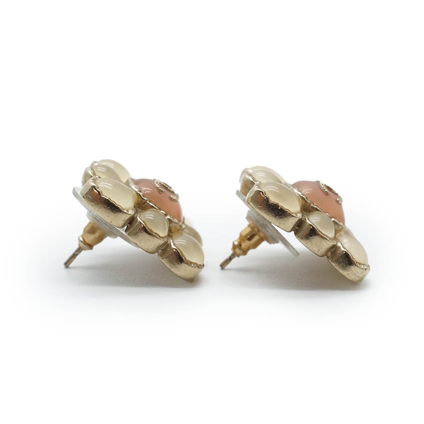 Coco Mark Flower Earrings