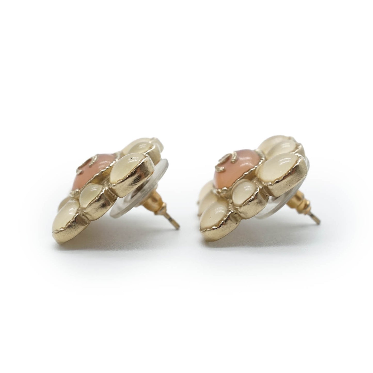 Coco Mark Flower Earrings