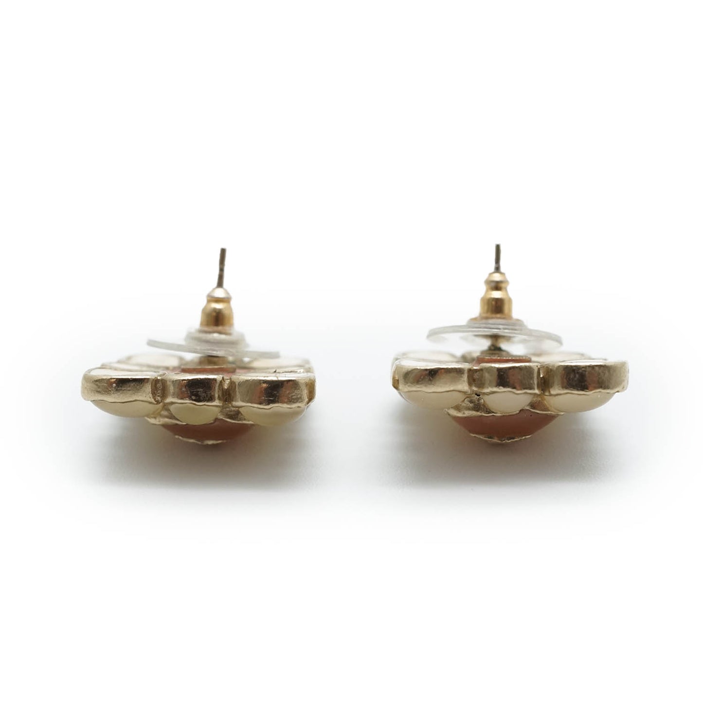 Coco Mark Flower Earrings
