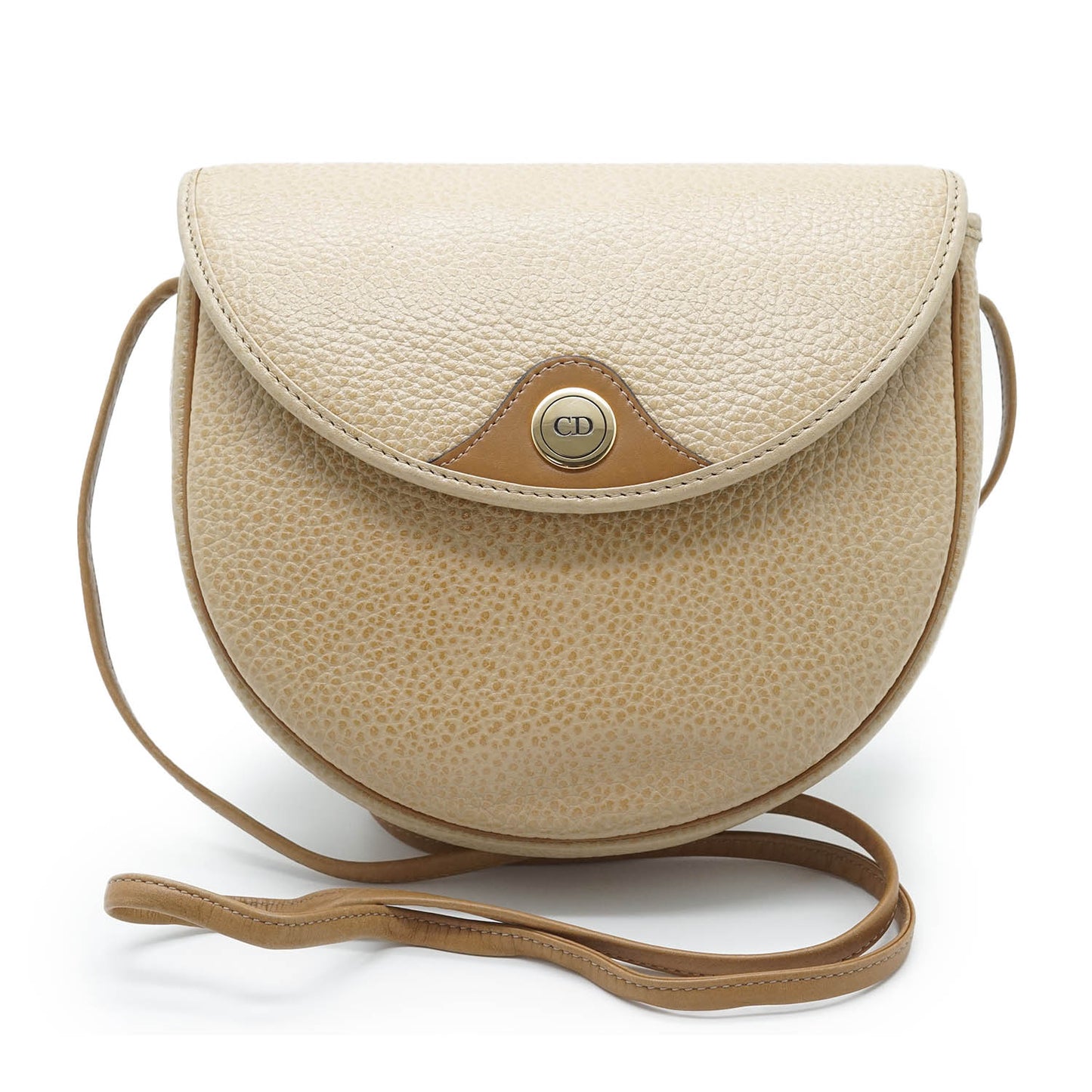 Vintage CD Rounded Crossbody Bag