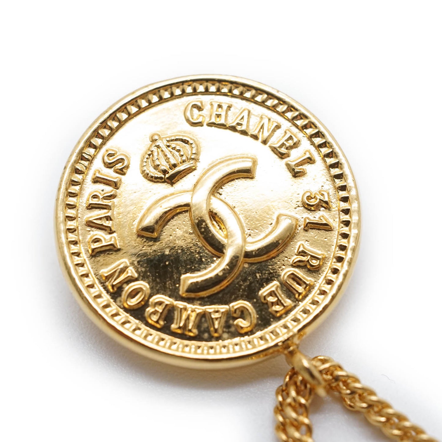 Matelasse Classic Bag Rue Cambon Pendant Brooch GP