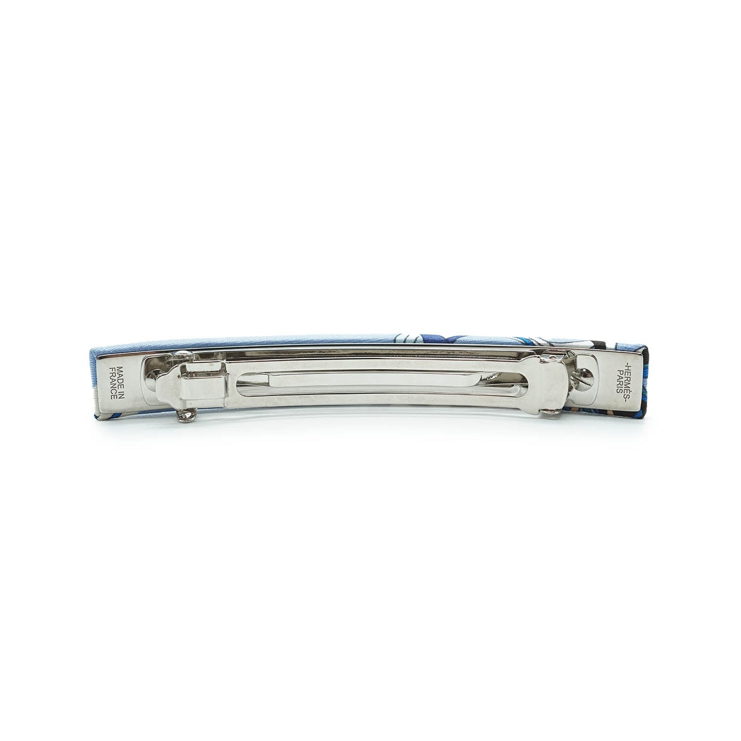 Eclipse Silk Hair Clip GM Palladium Silver