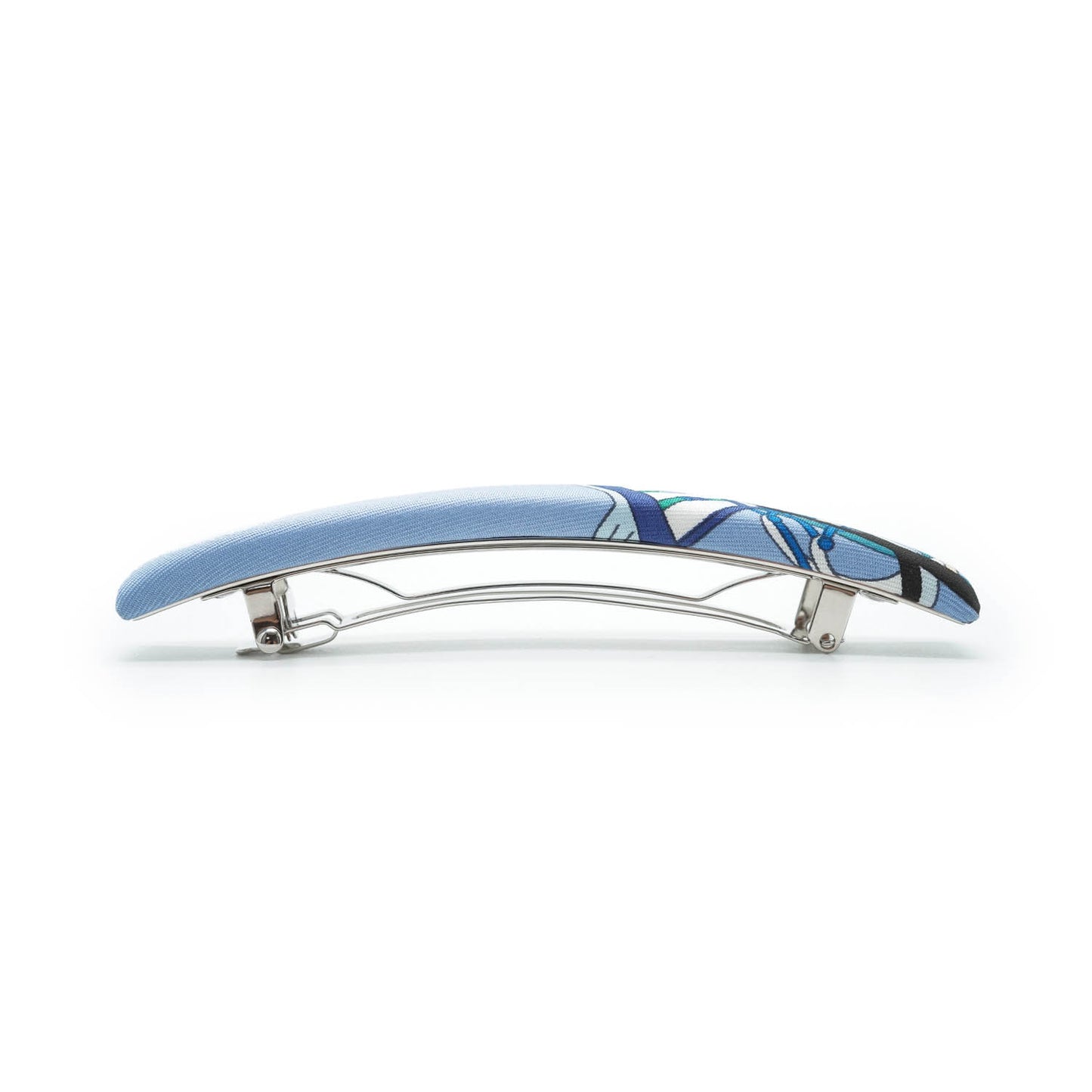 Eclipse Silk Hair Clip GM Palladium Silver