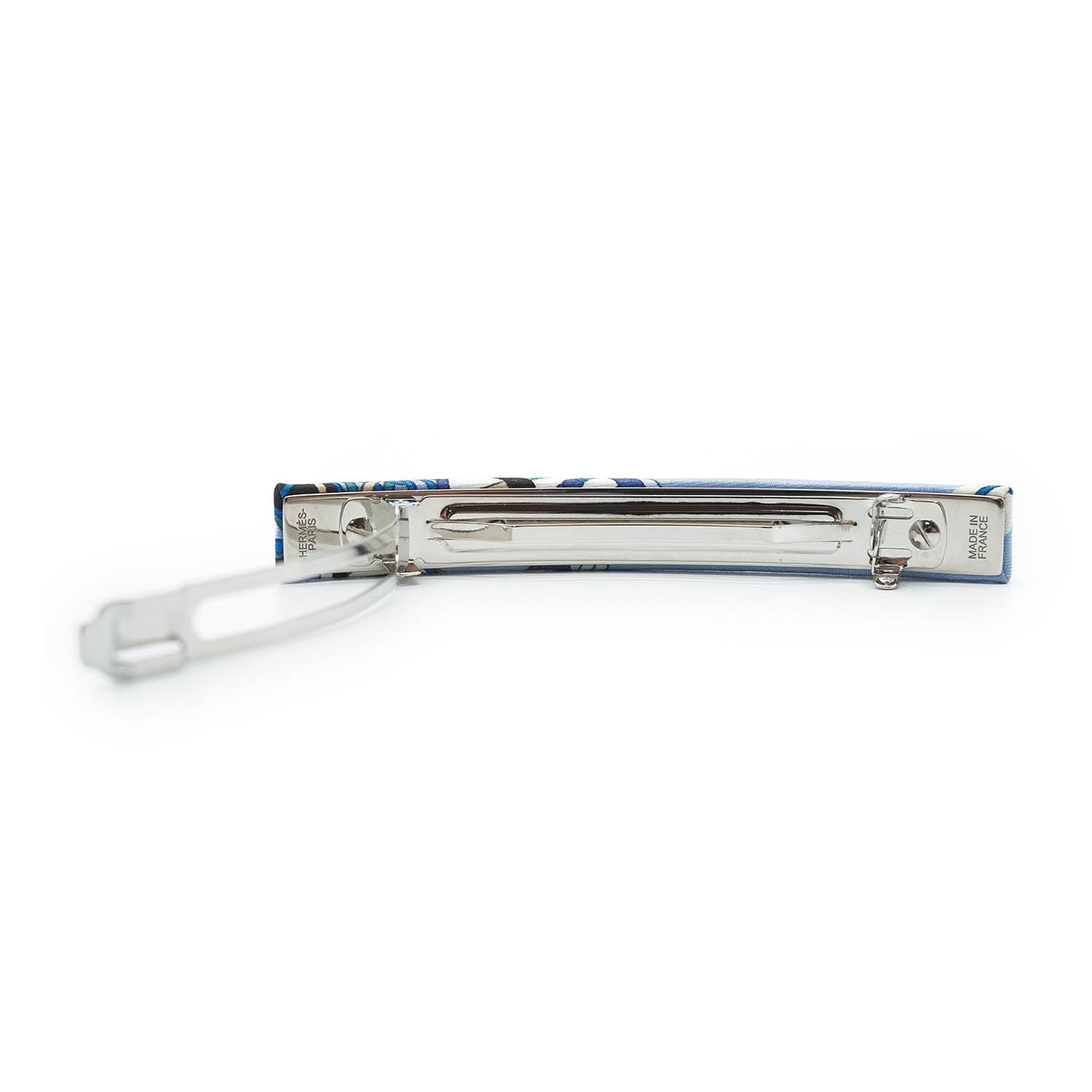 Eclipse Silk Hair Clip GM Palladium Silver