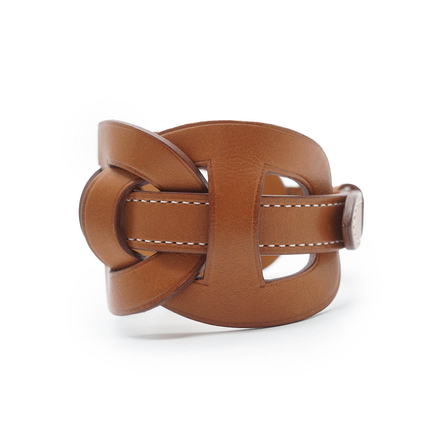 Fetiche Wrap Bracelet Natural Calfskin