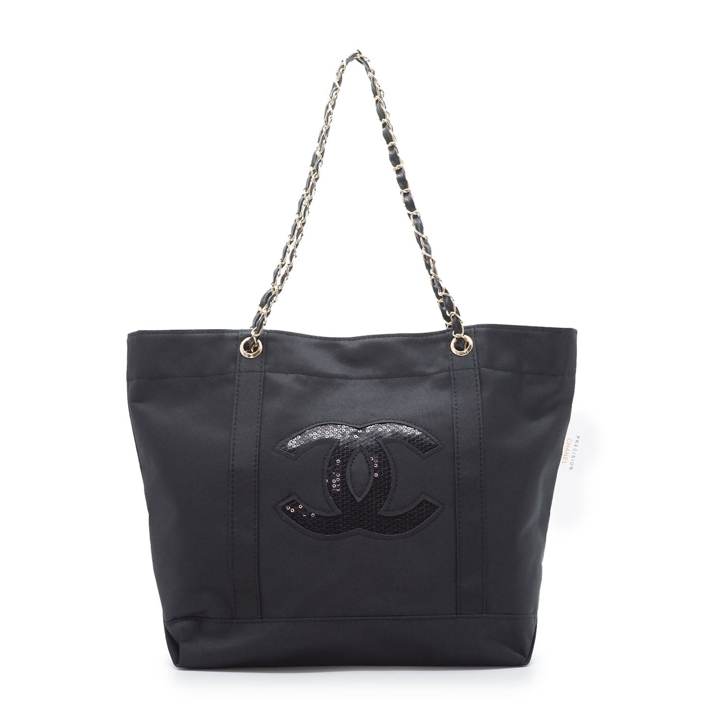Chanel Precision NY Edition Novelty Sequins Chain Tote