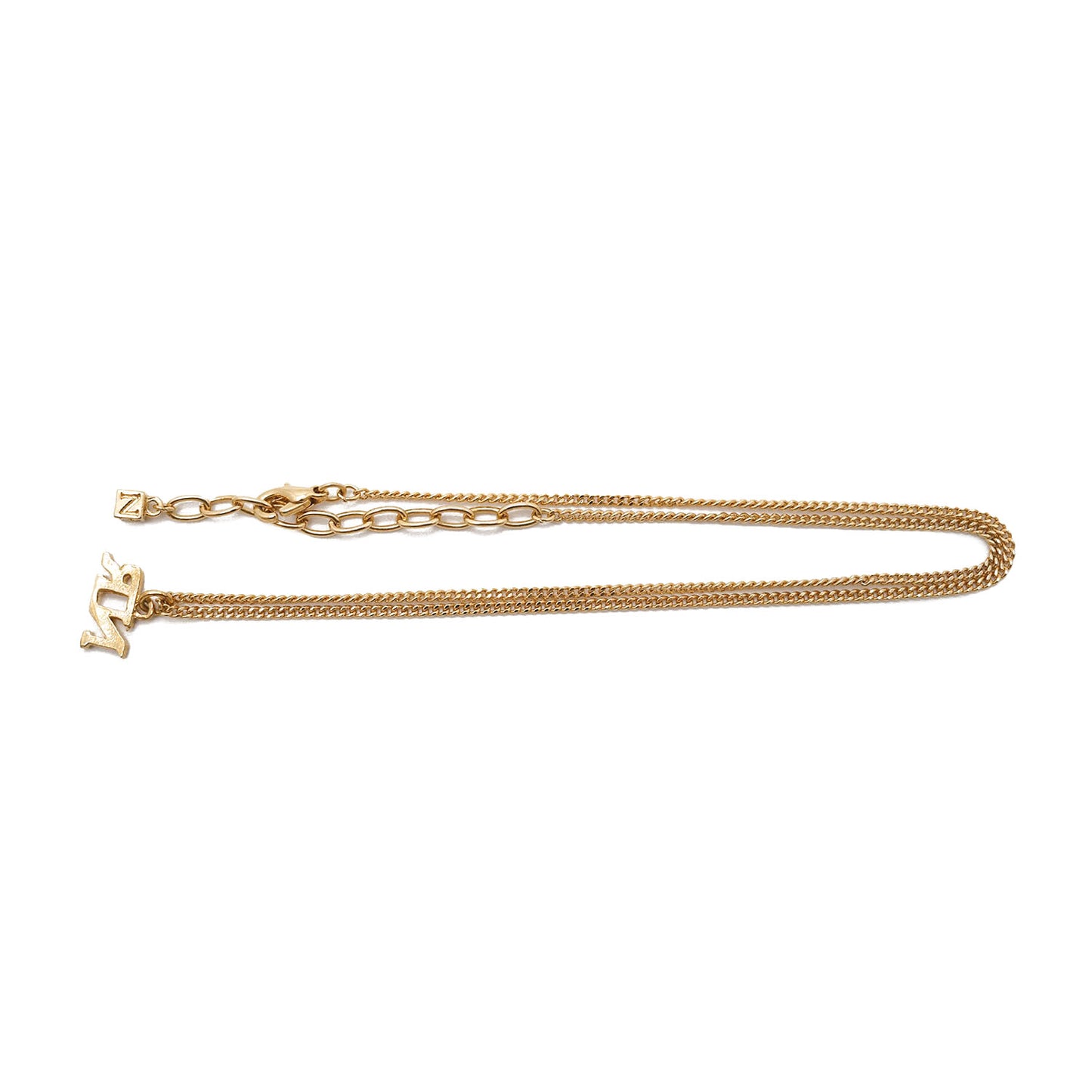 NR Logo Pendant Necklace