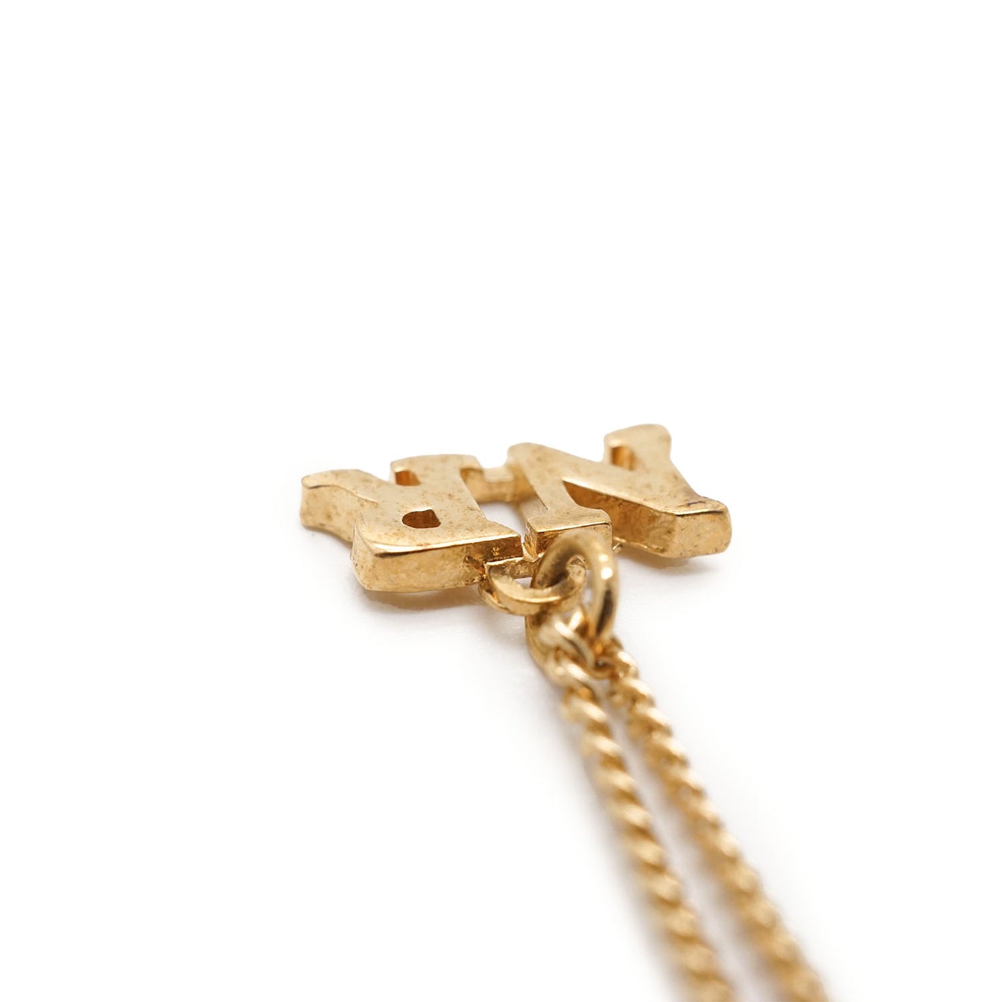NR Logo Pendant Necklace