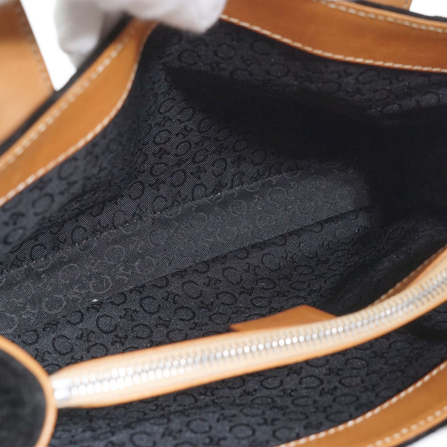 C Macadam Suede Mini Tote