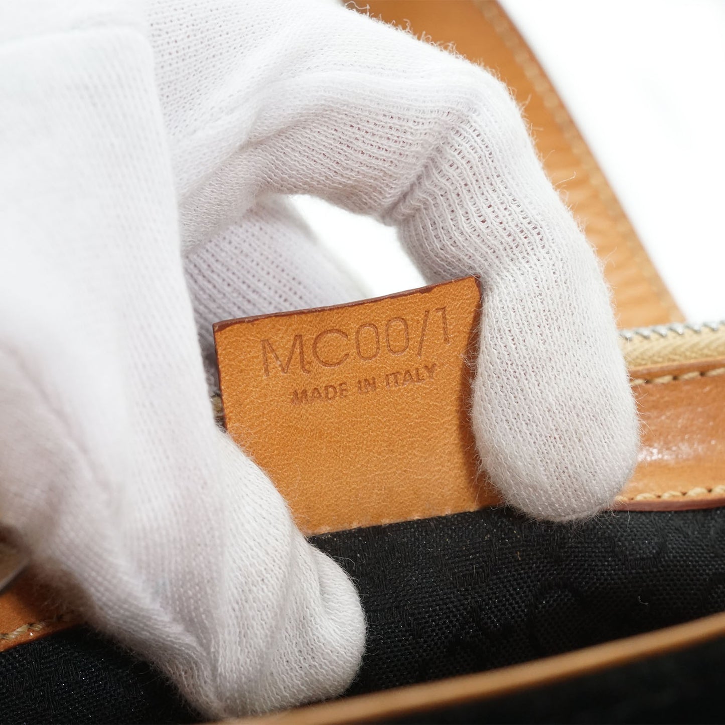 C Macadam Suede Mini Tote