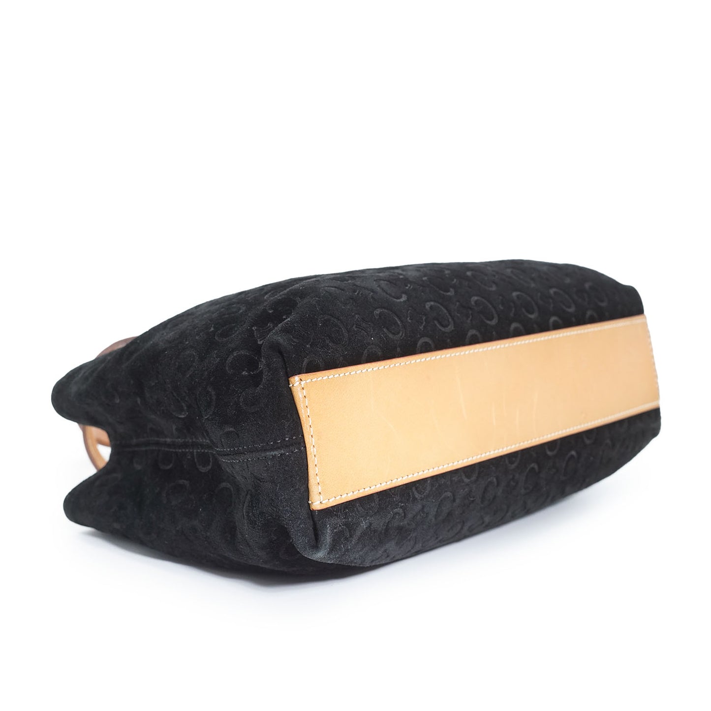 C Macadam Suede Mini Tote