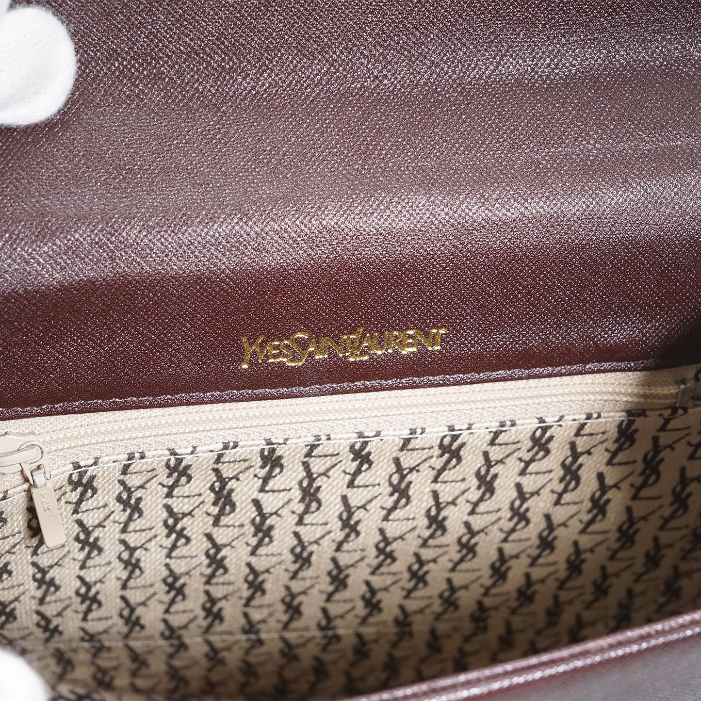 Vintage YSL Scallop Crossbody Bag