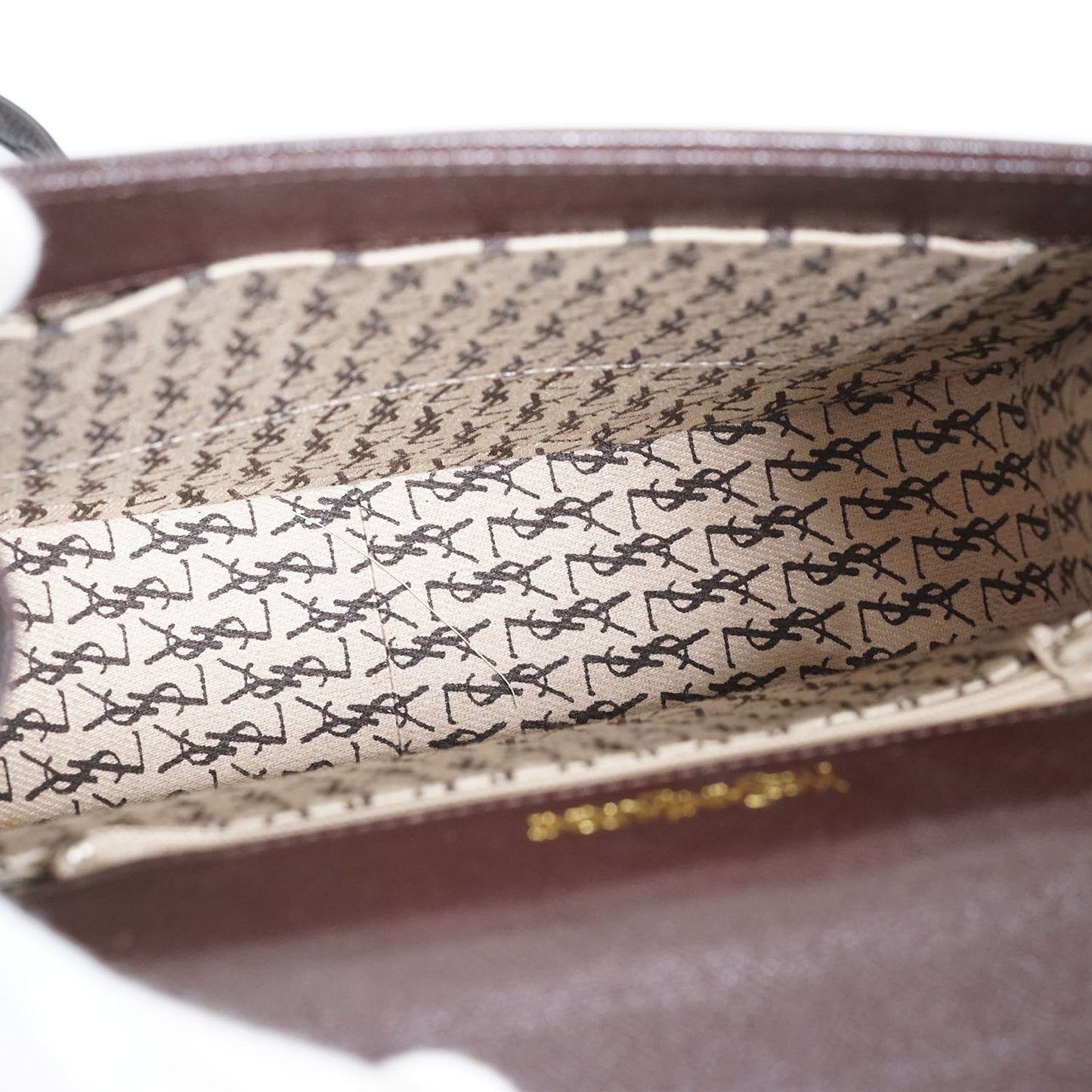 Vintage YSL Scallop Crossbody Bag