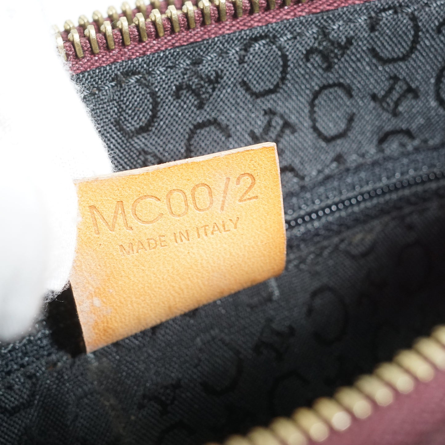 C Macadam Suede Duo Shoulder Pochette