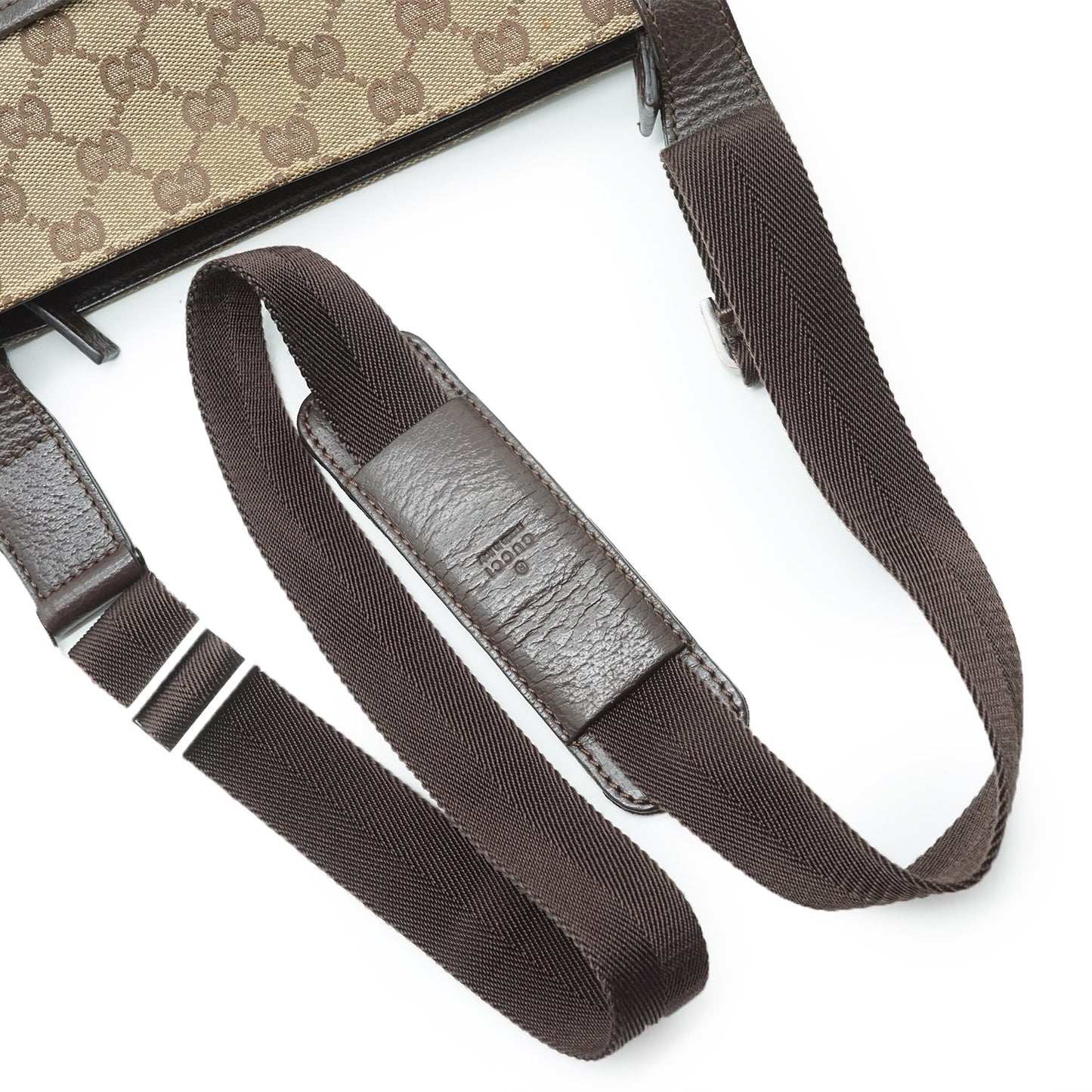 GG Canvas Front Pocket Crossbody Bag