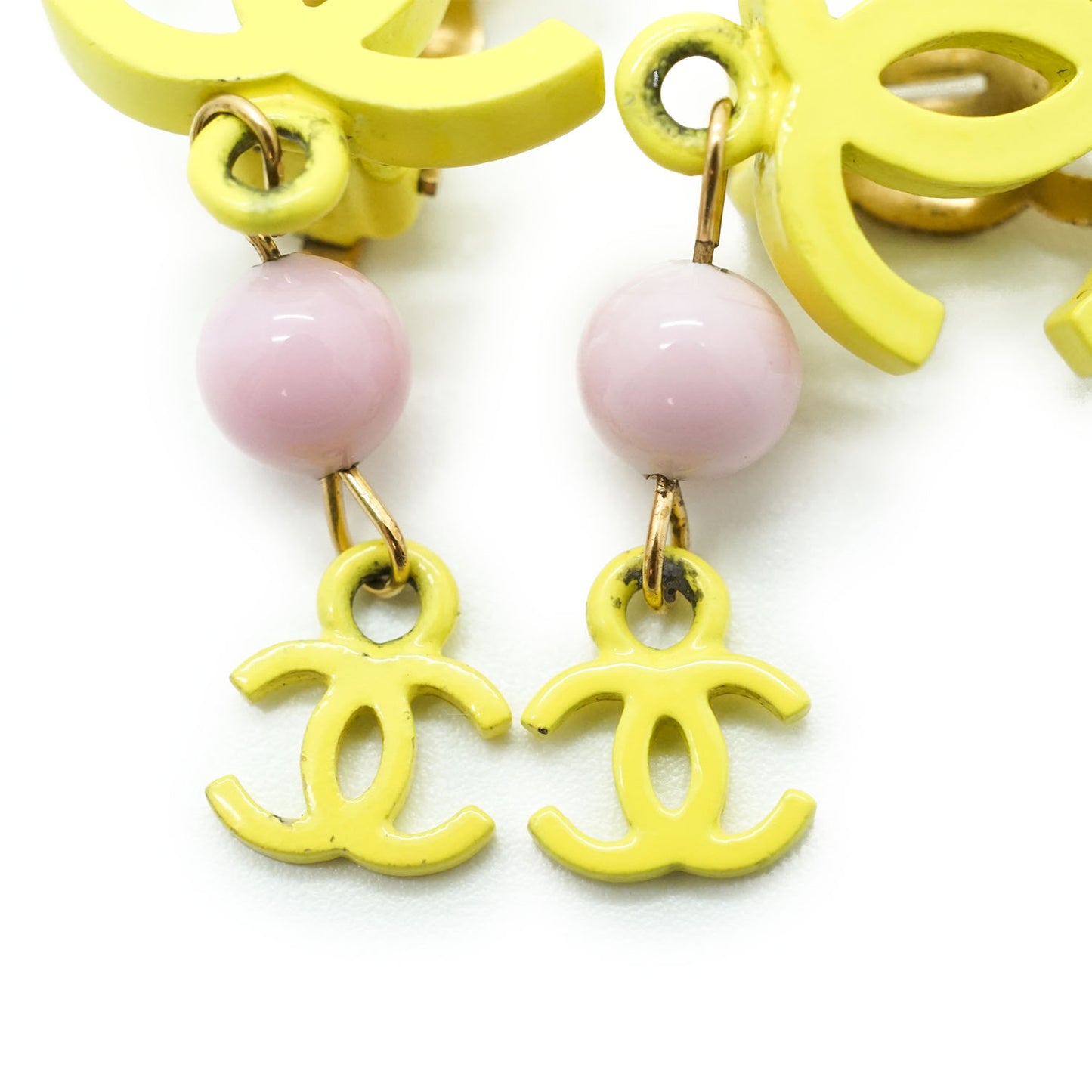 Coco Mark Pendant Earrings