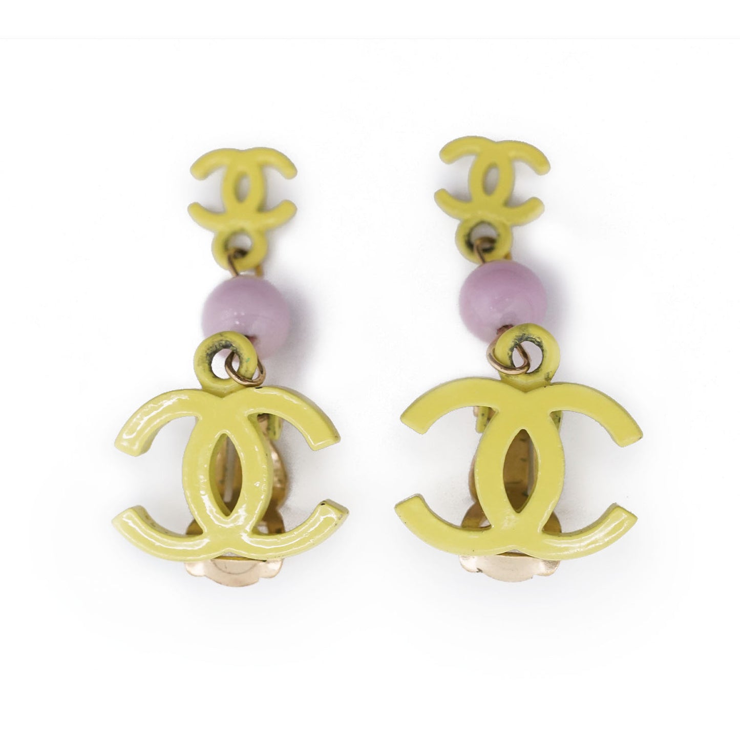 Coco Mark Pendant Earrings