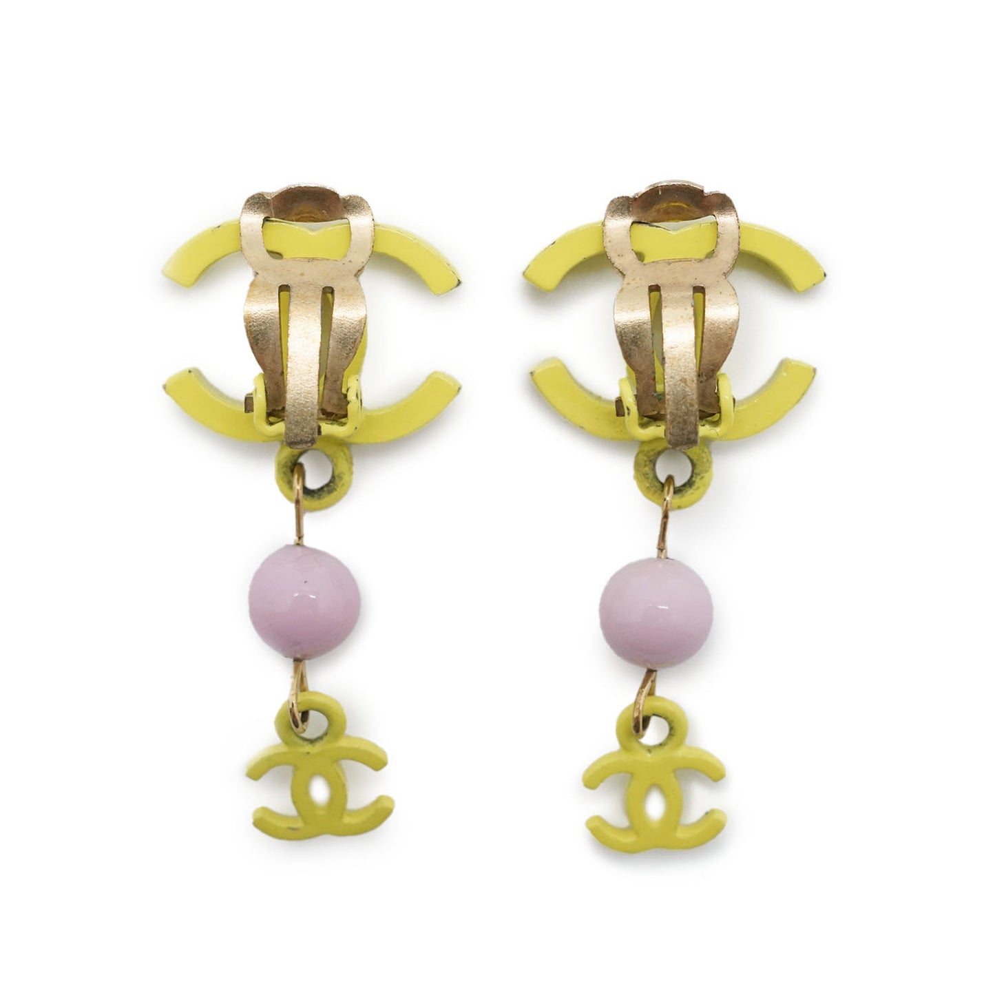 Coco Mark Pendant Earrings