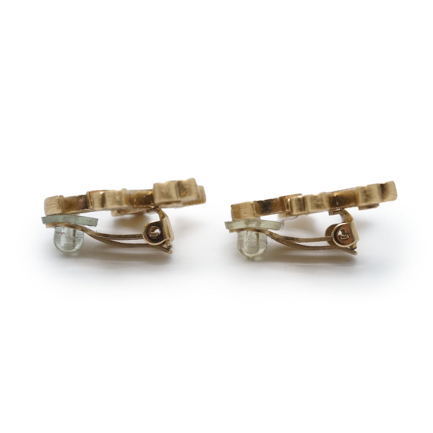 CC Logo Crossbone Clip-On Earrings