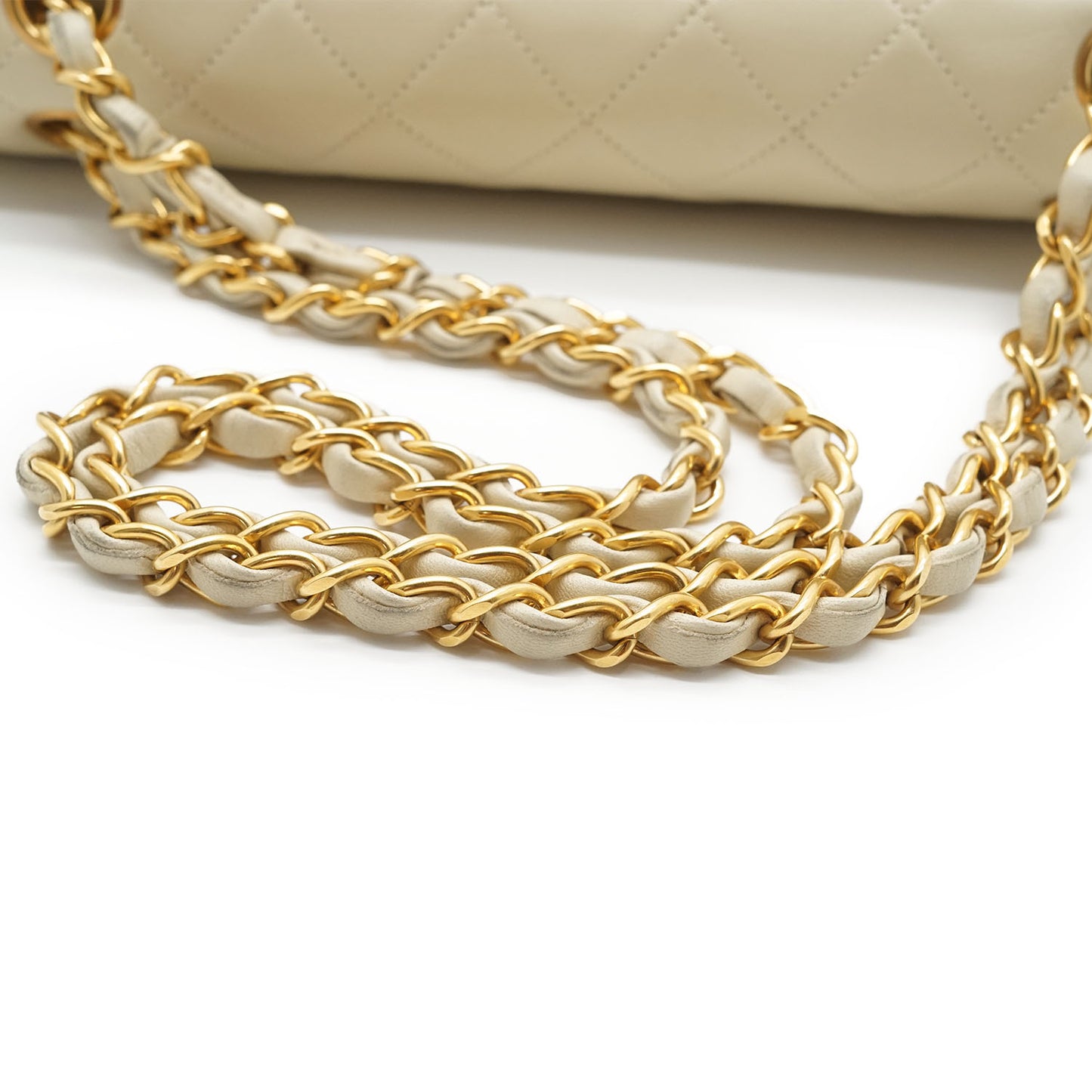 Lambskin Matelasse 25 Classic Double Flap Chain Shoulder Bag