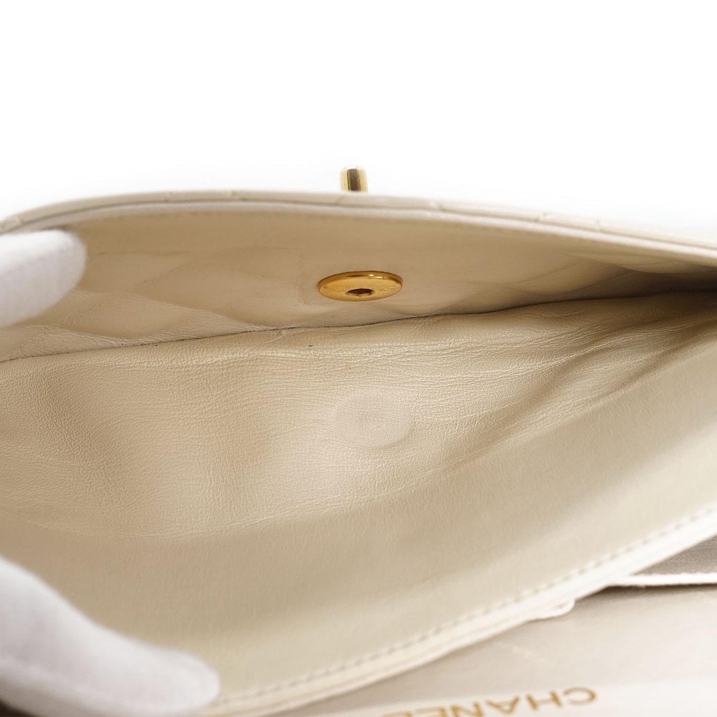 Lambskin Matelasse 25 Classic Double Flap Chain Shoulder Bag