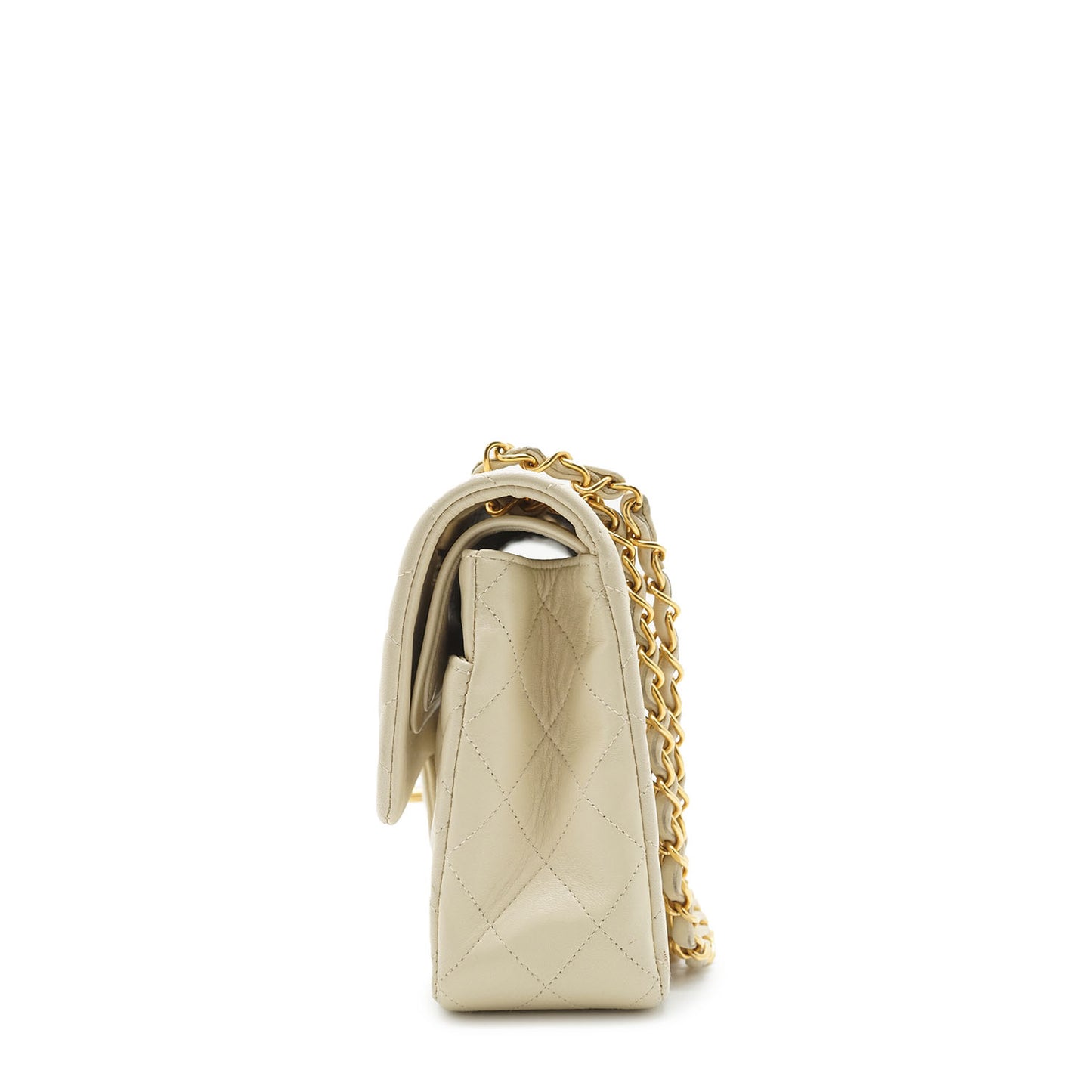 Lambskin Matelasse 25 Classic Double Flap Chain Shoulder Bag