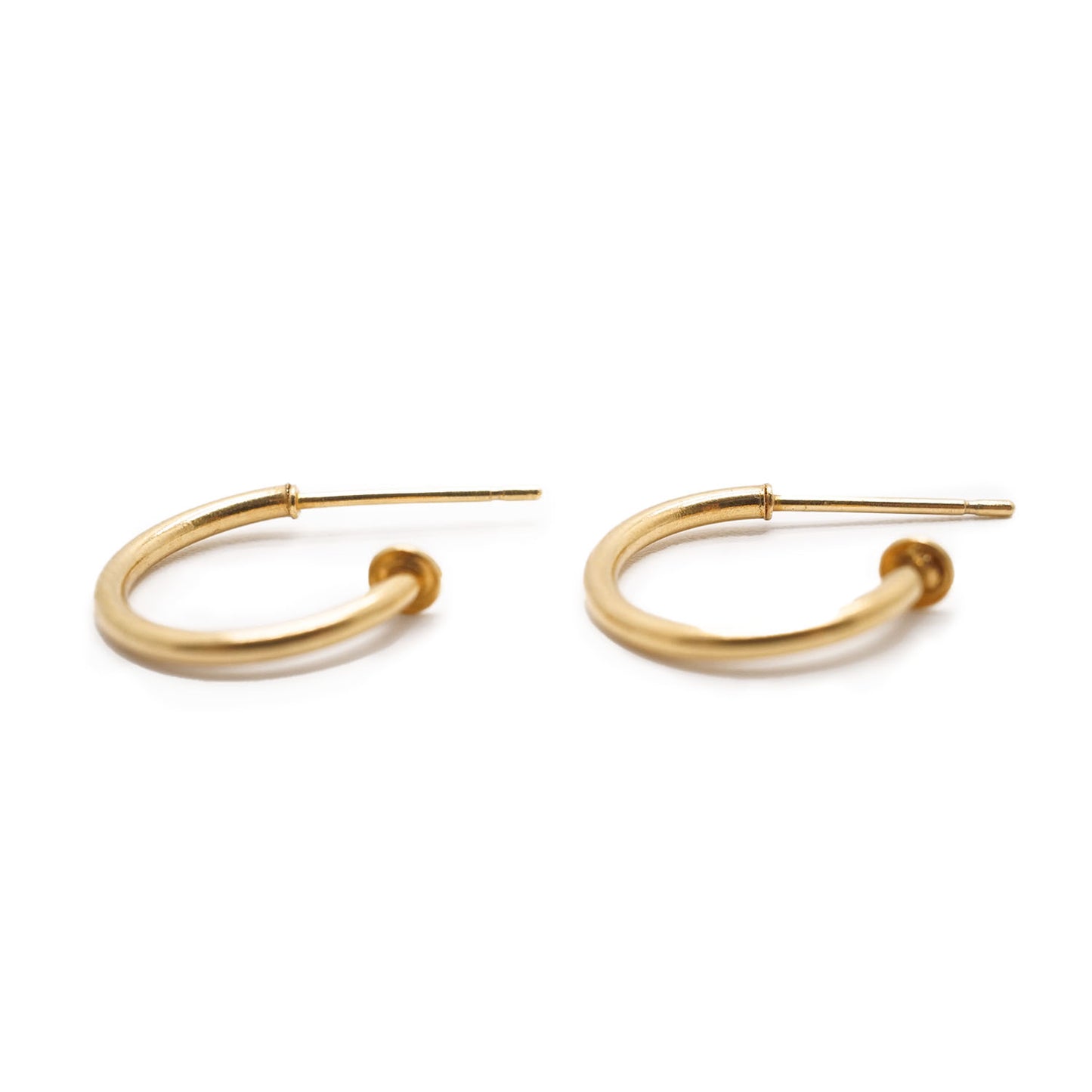 Coco Mark Pearl Hoop Earrings
