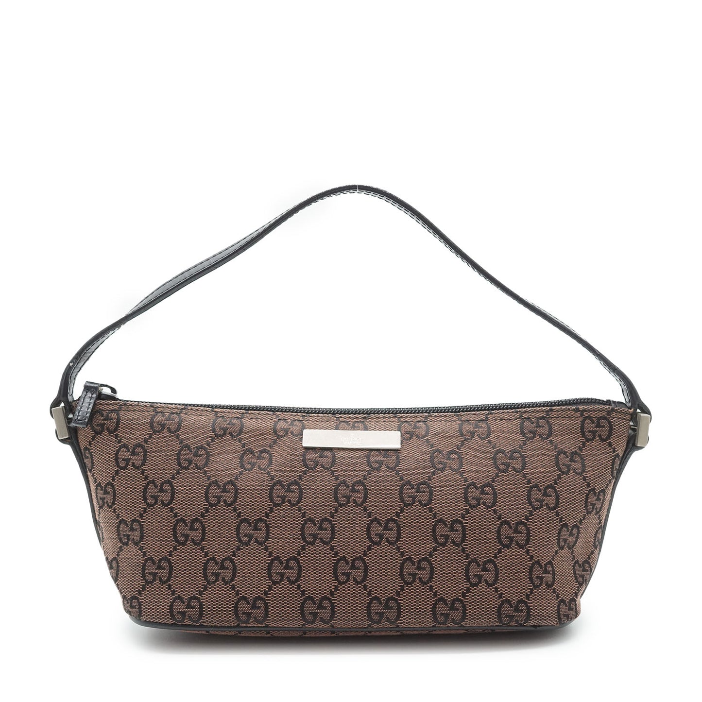 GG Canvas Boat Pochette