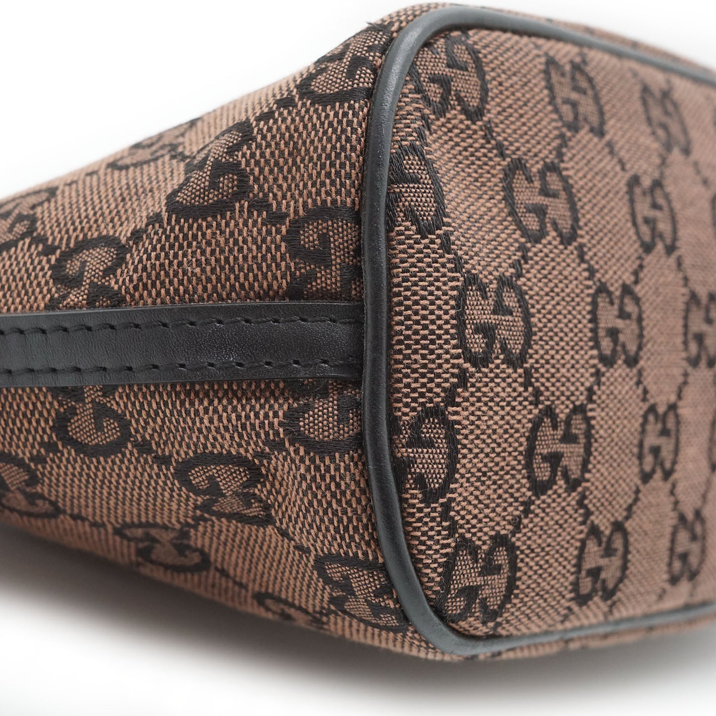 GG Canvas Boat Pochette