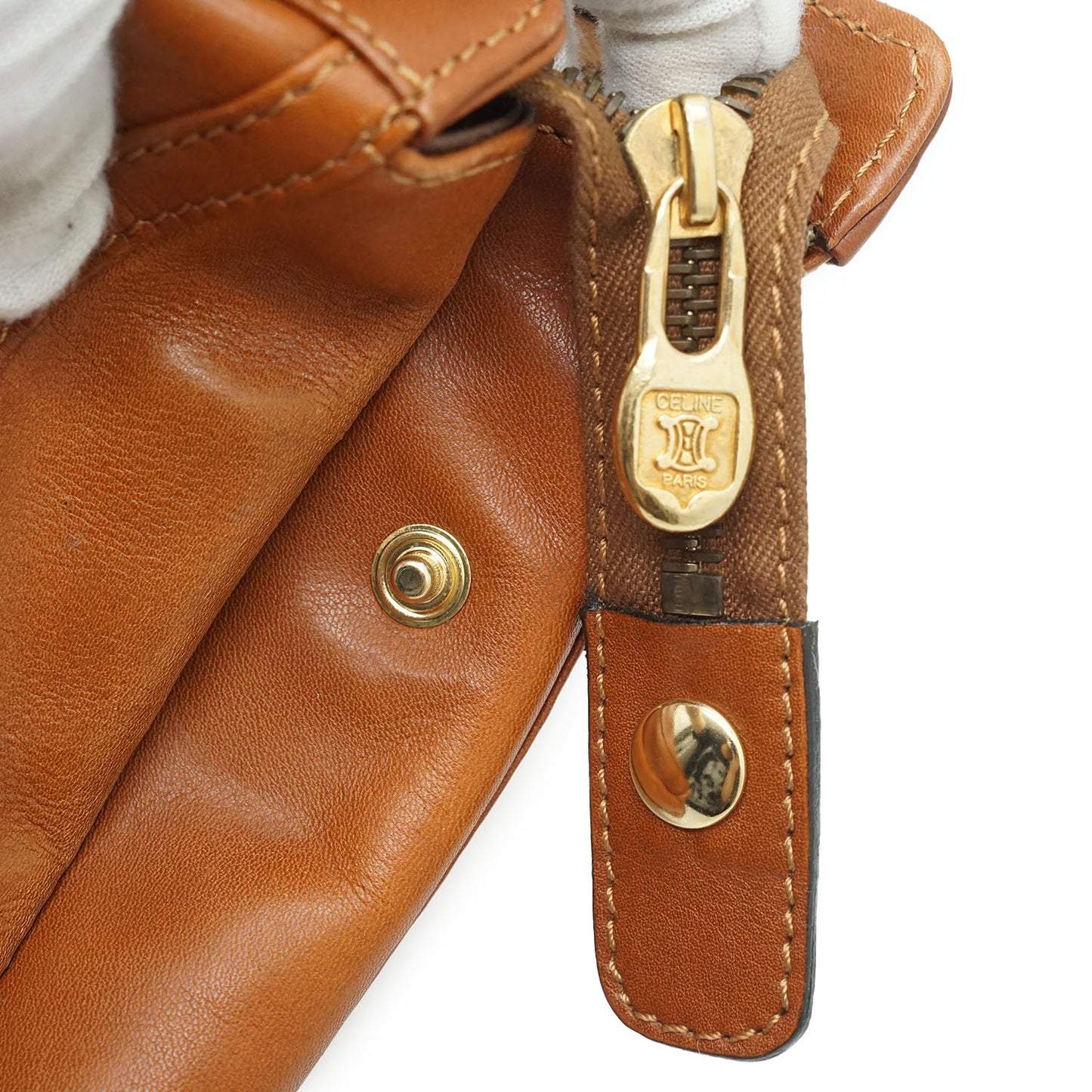 Vintage Leather Clutch