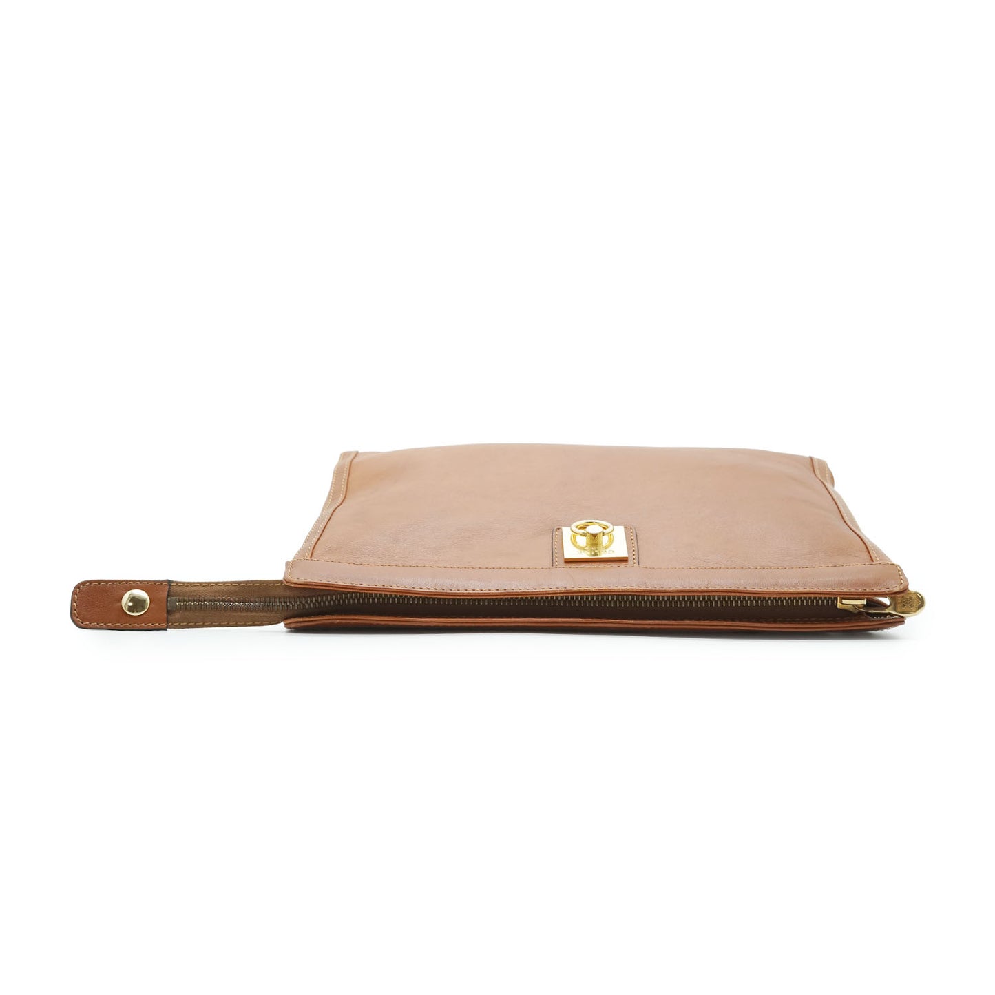 Vintage Leather Clutch
