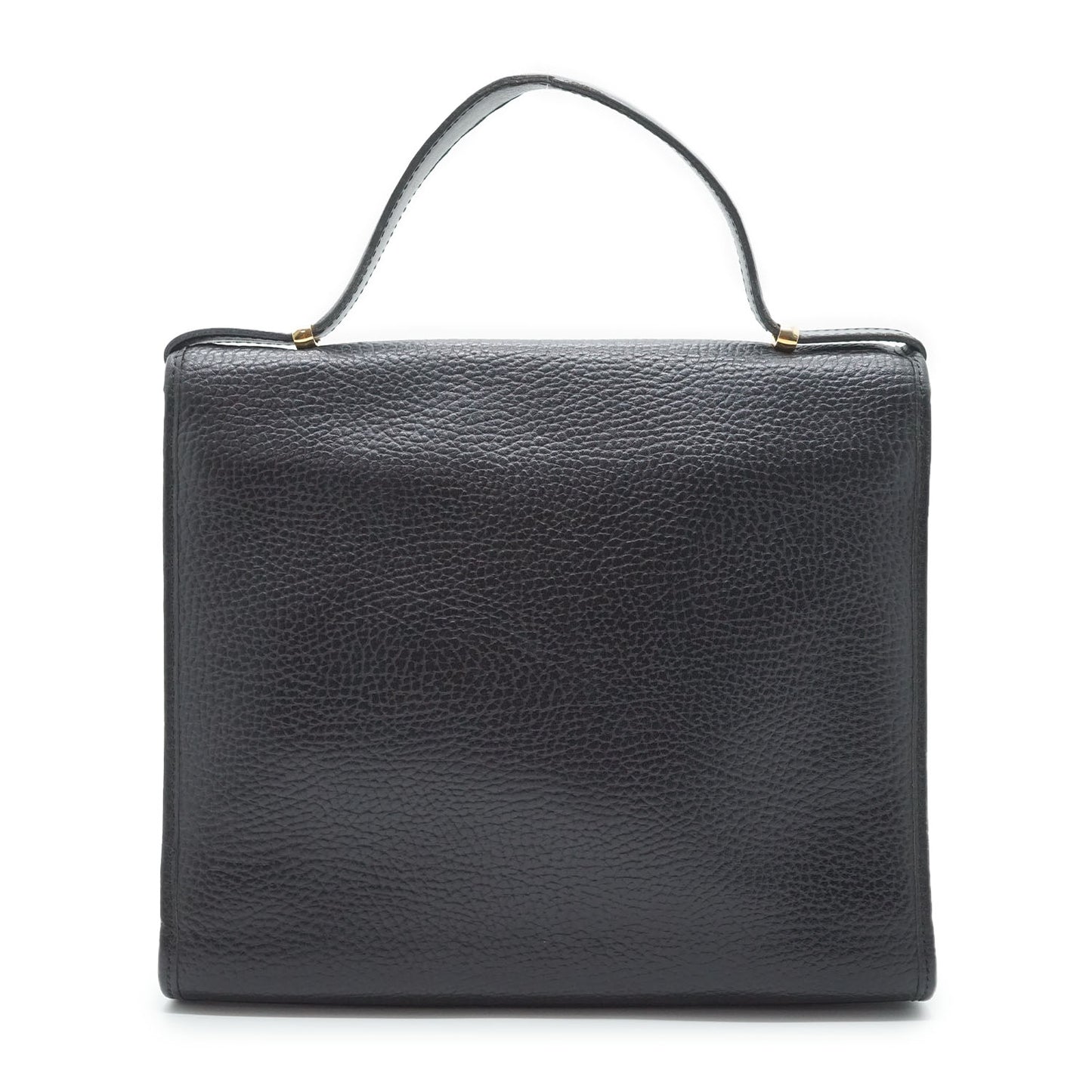 CD Logo Vintage Square Box Top Handle Bag