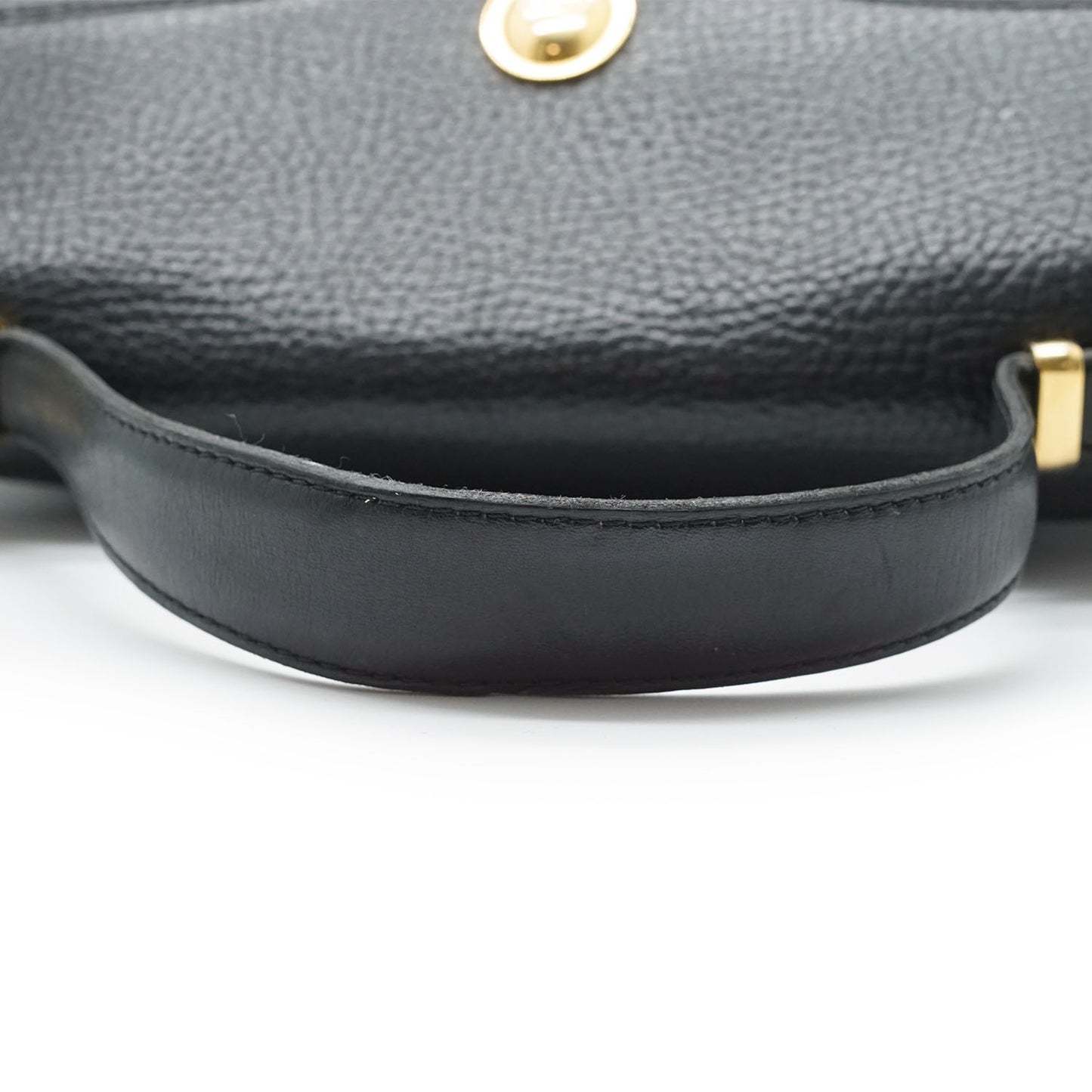 CD Logo Vintage Square Box Top Handle Bag