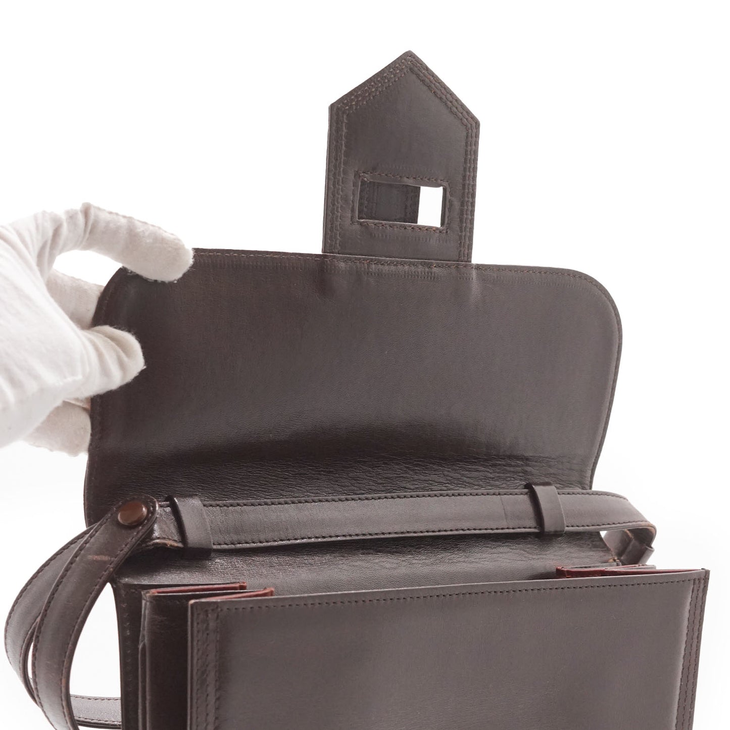 2way Square Box Shoulder Bag