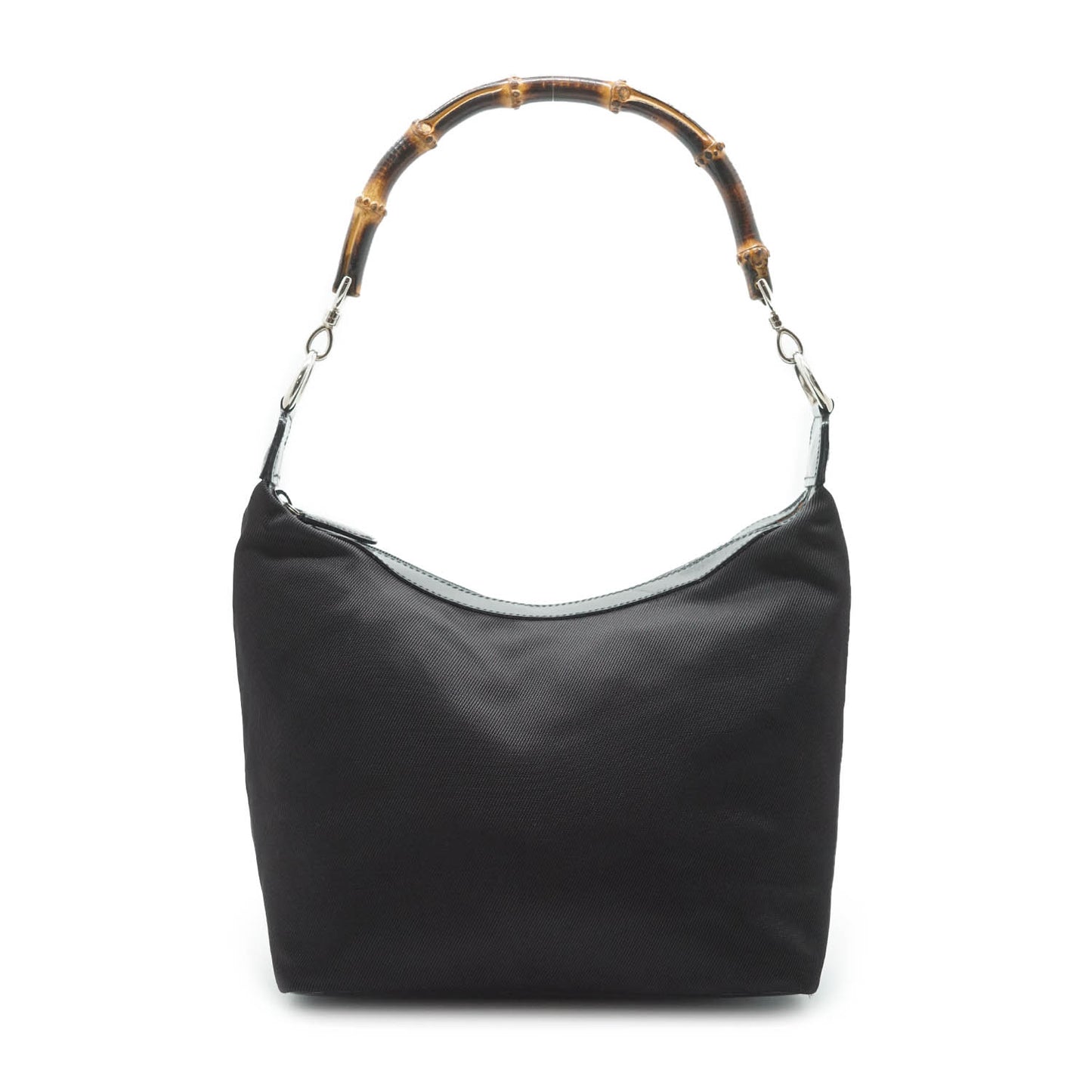 Bamboo Nylon Hobo Bag